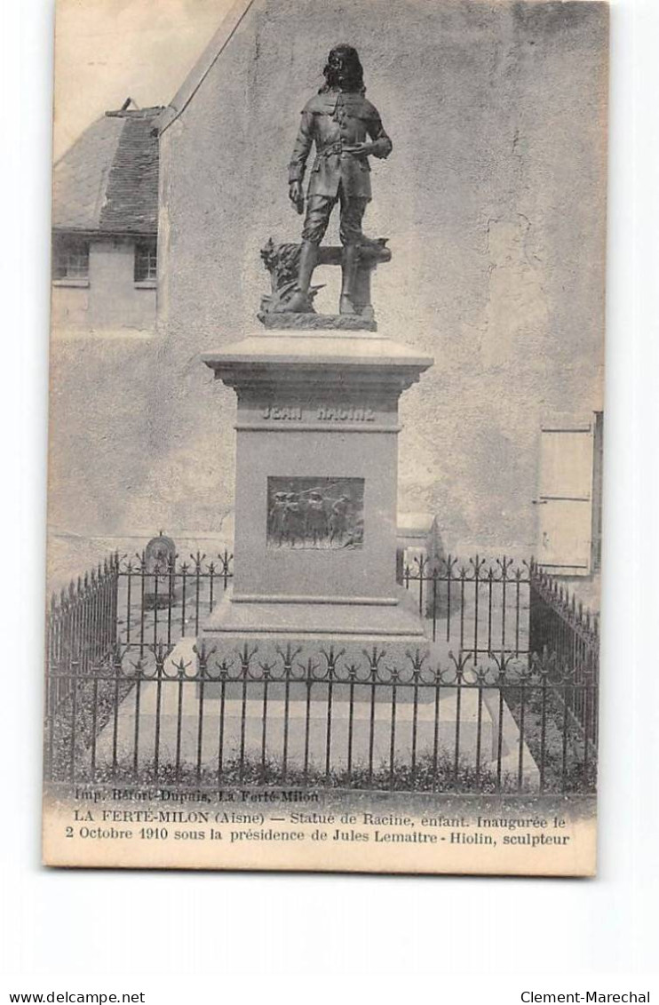 LA FERTE MILON - Statue De Racine - Très Bon état - Sonstige & Ohne Zuordnung