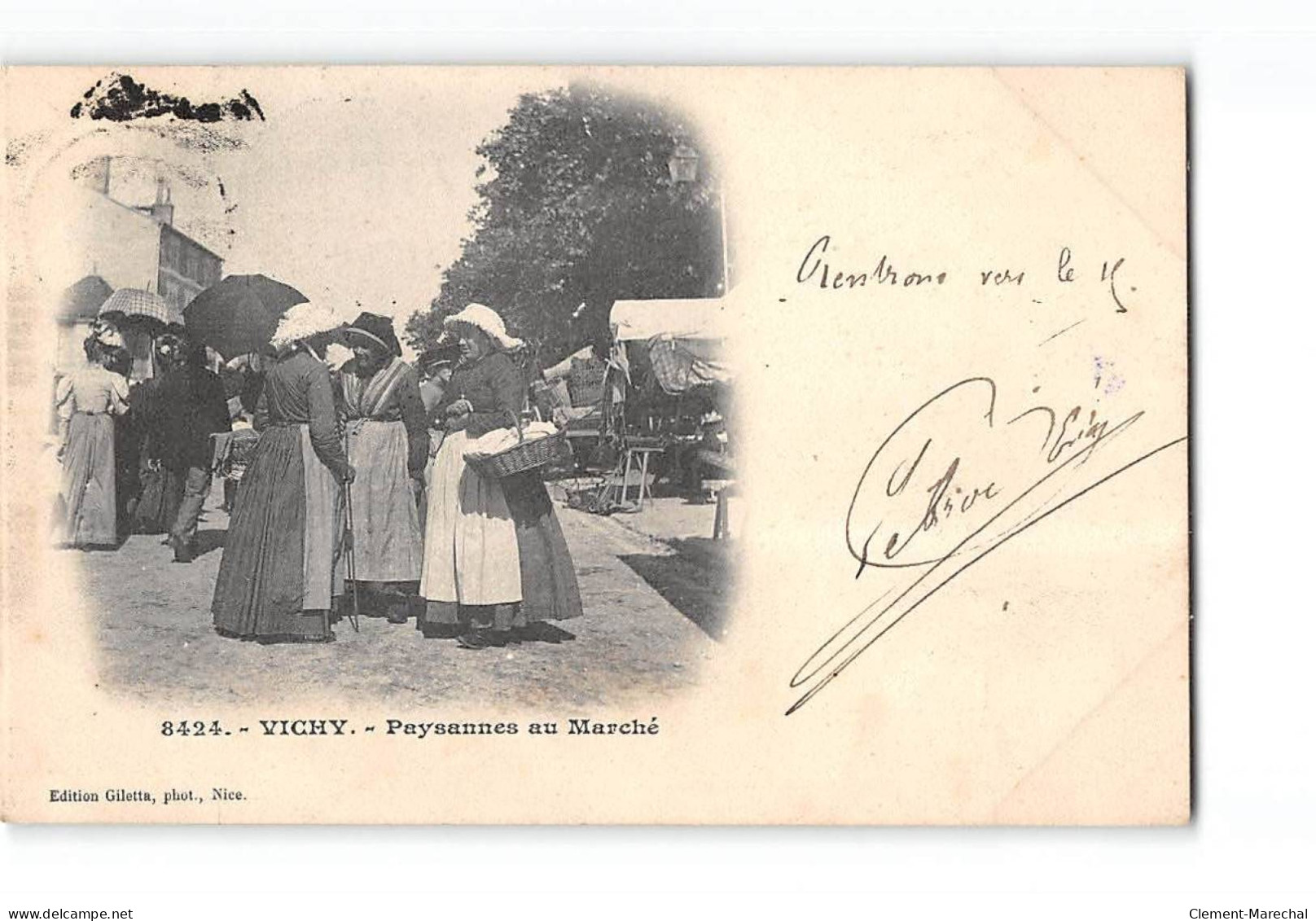 VICHY - Paysannes Au Marché - Très Bon état - Vichy