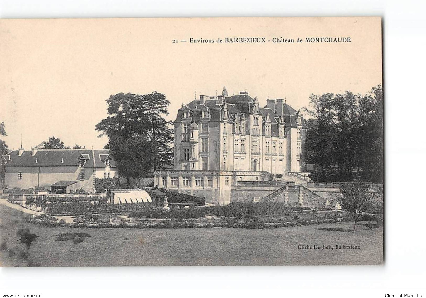 Environs De BARBEZIEUX - Château De MONTCHAUDE - Très Bon état - Other & Unclassified