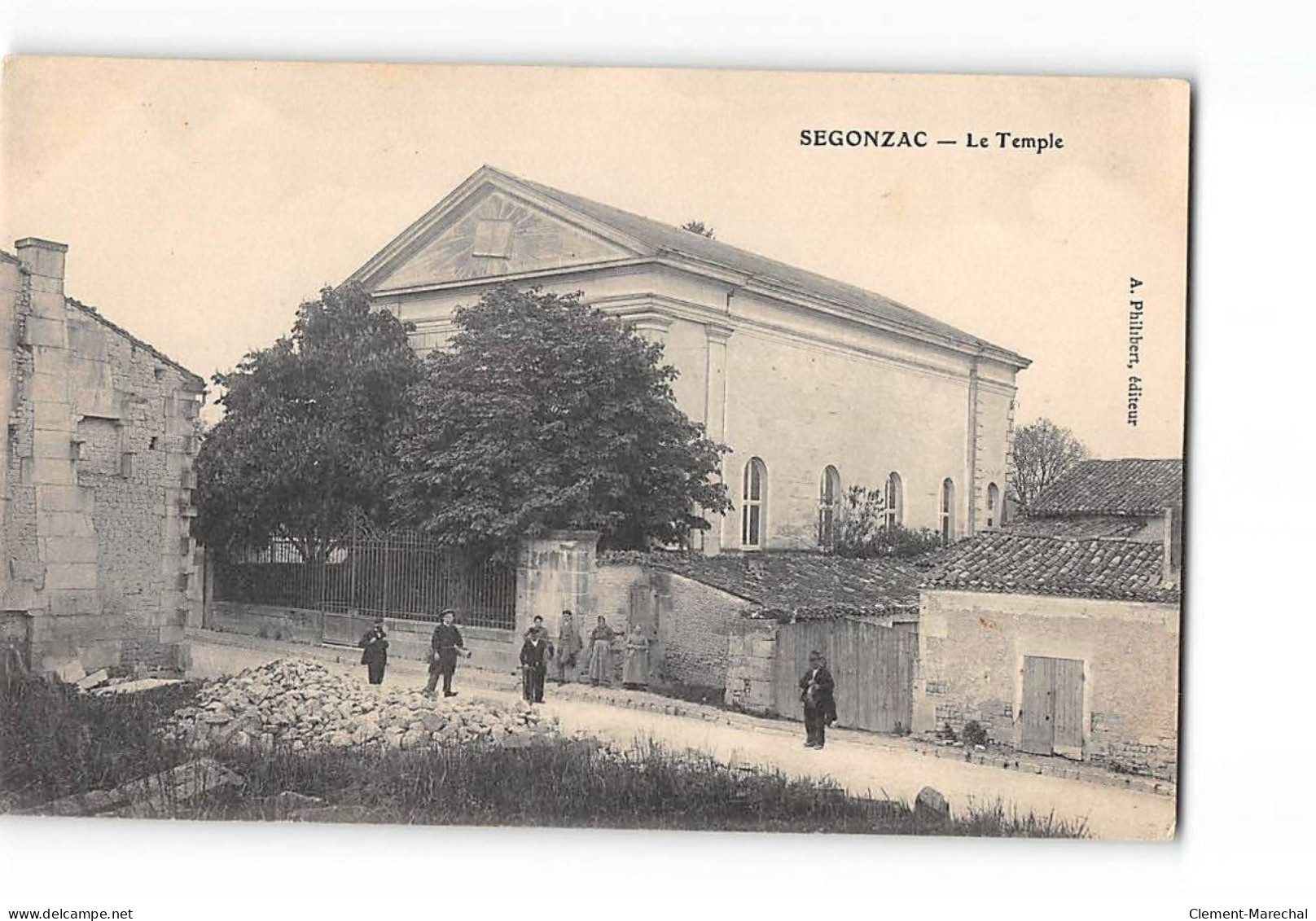 SEGONZAC - Le Temple - Très Bon état - Other & Unclassified