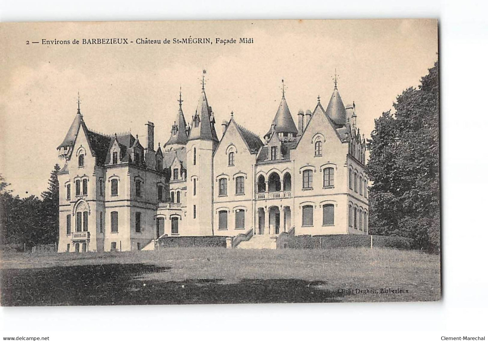 Environs De BARBEZIEUX - Château De SAINT MEGRIN - Très Bon état - Other & Unclassified