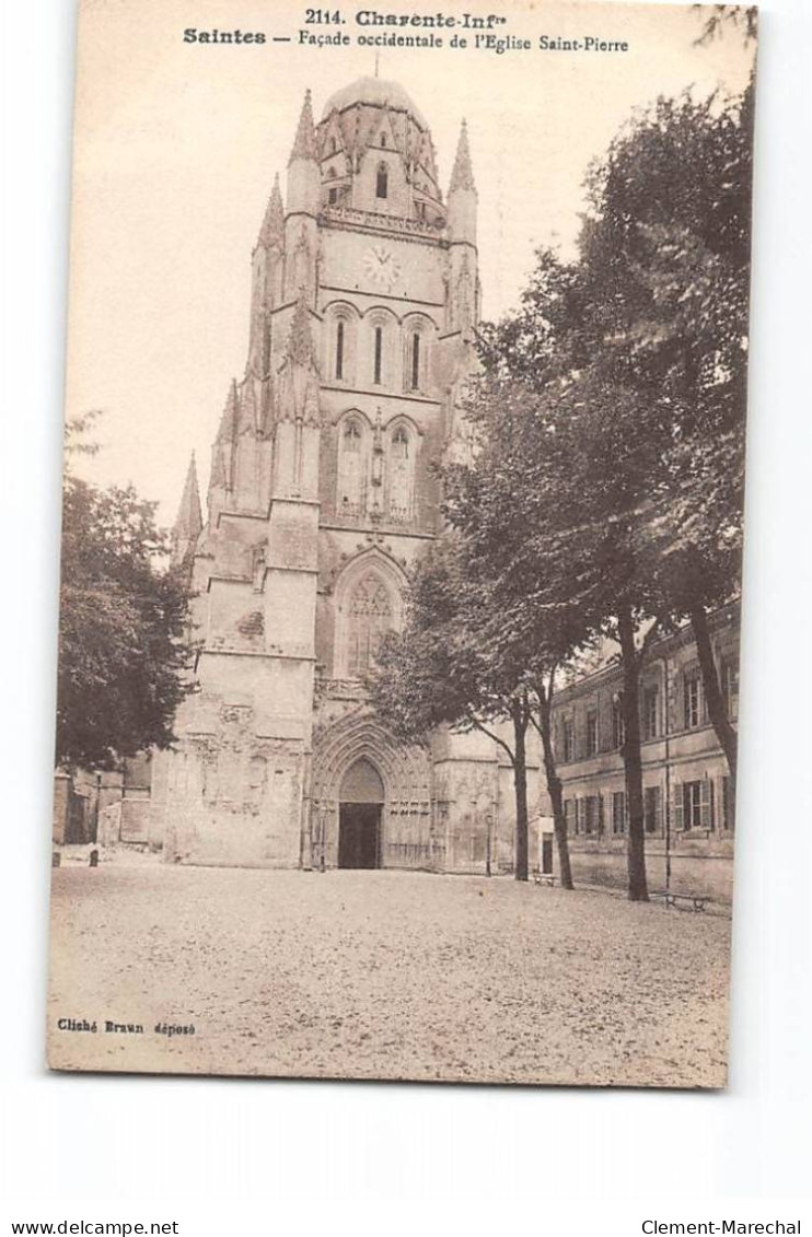 SAINTES - Eglise Saint Pierre. - Très Bon état - Saintes