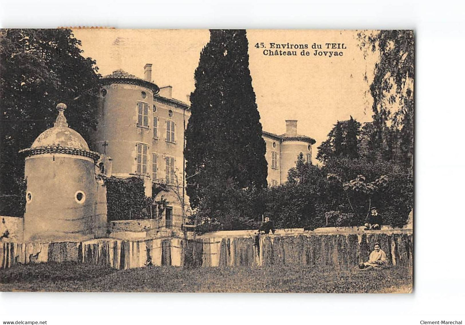 Environs Du TEIL - Château De Jovyac - Très Bon état - Autres & Non Classés