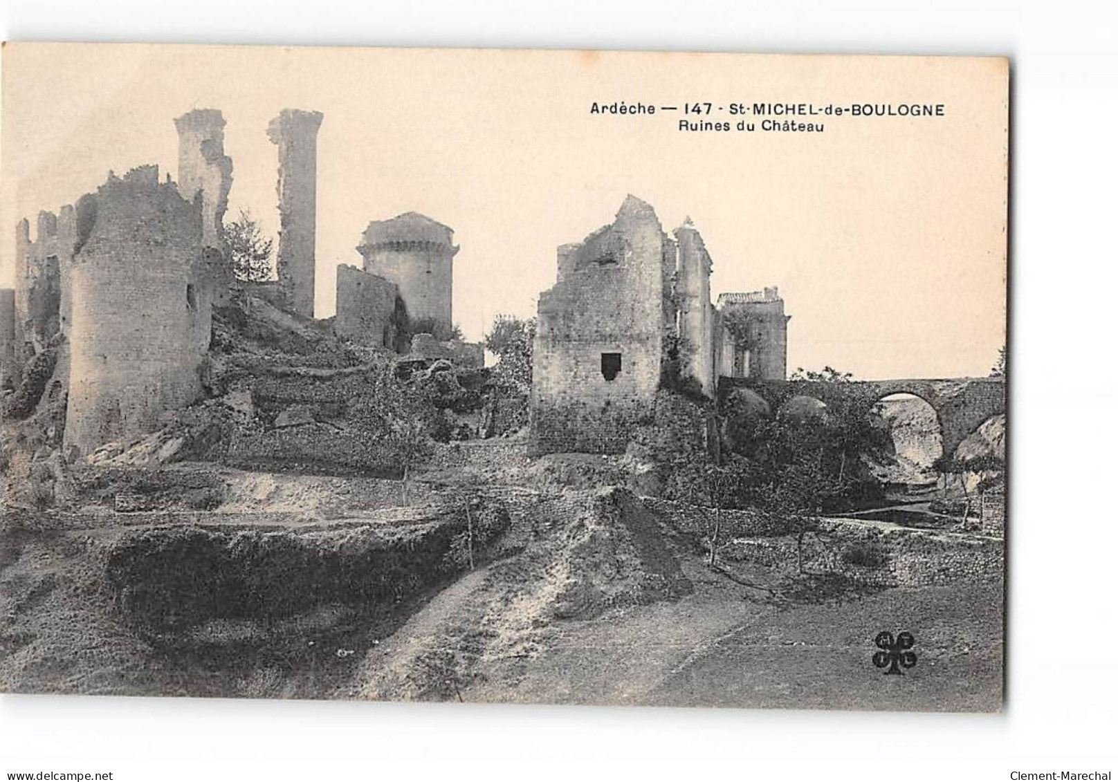 SAINT MICHEL DE BOULOGNE - Ruines Du Château - Très Bon état - Other & Unclassified