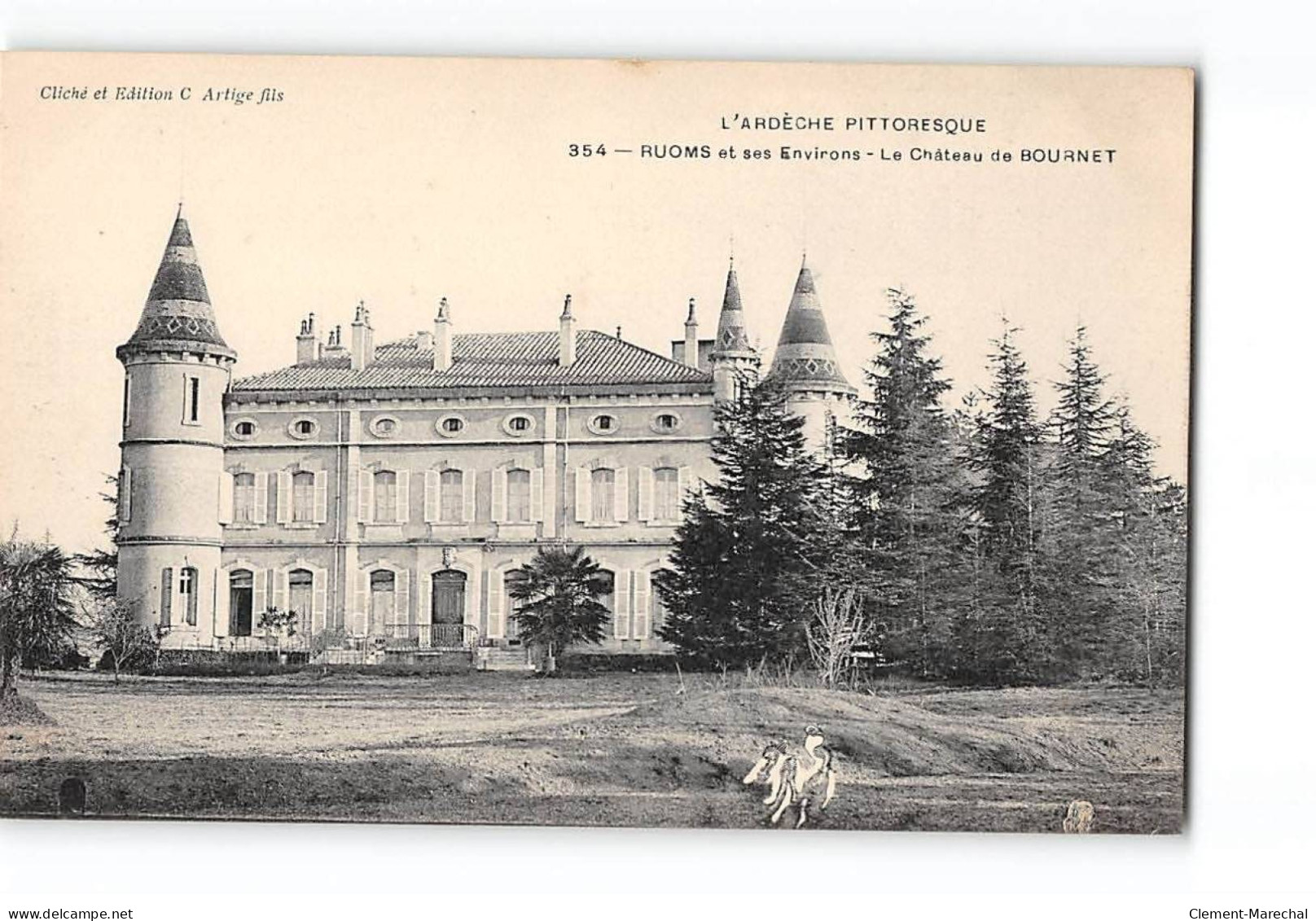 RUOMS Et Ses Environs - Le Château De BOURNET - Très Bon état - Other & Unclassified