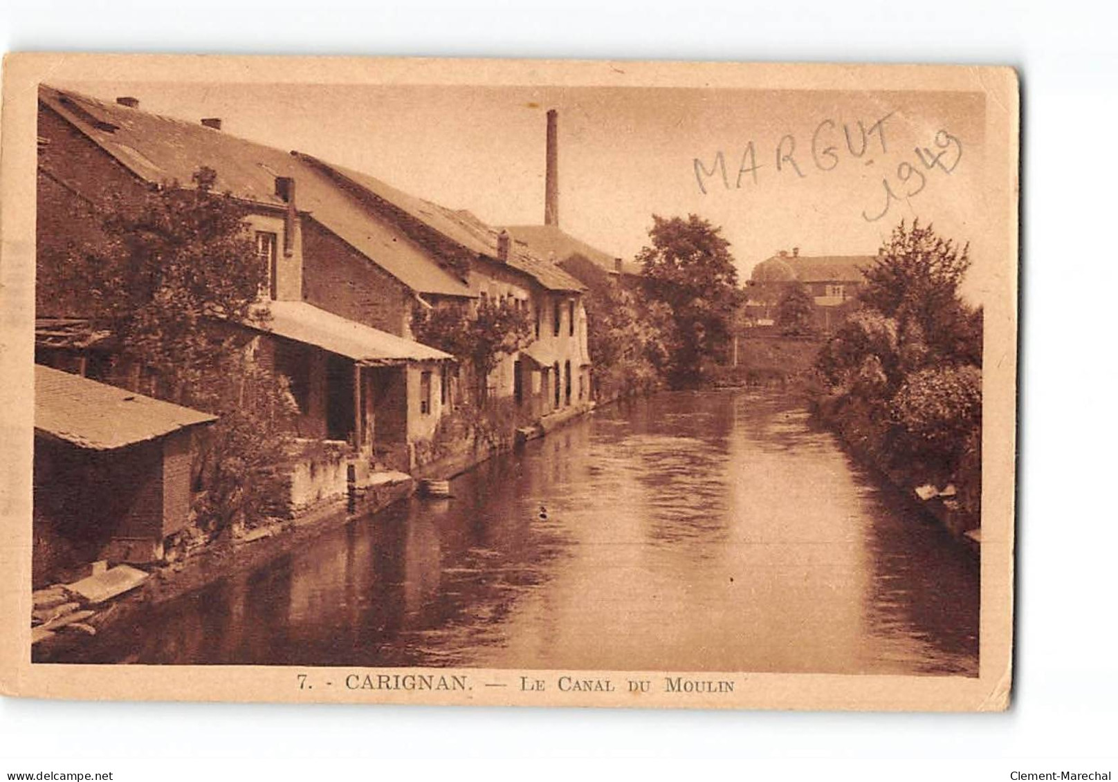 CARIGNAN - Le Canal Du Moulin - état - Altri & Non Classificati