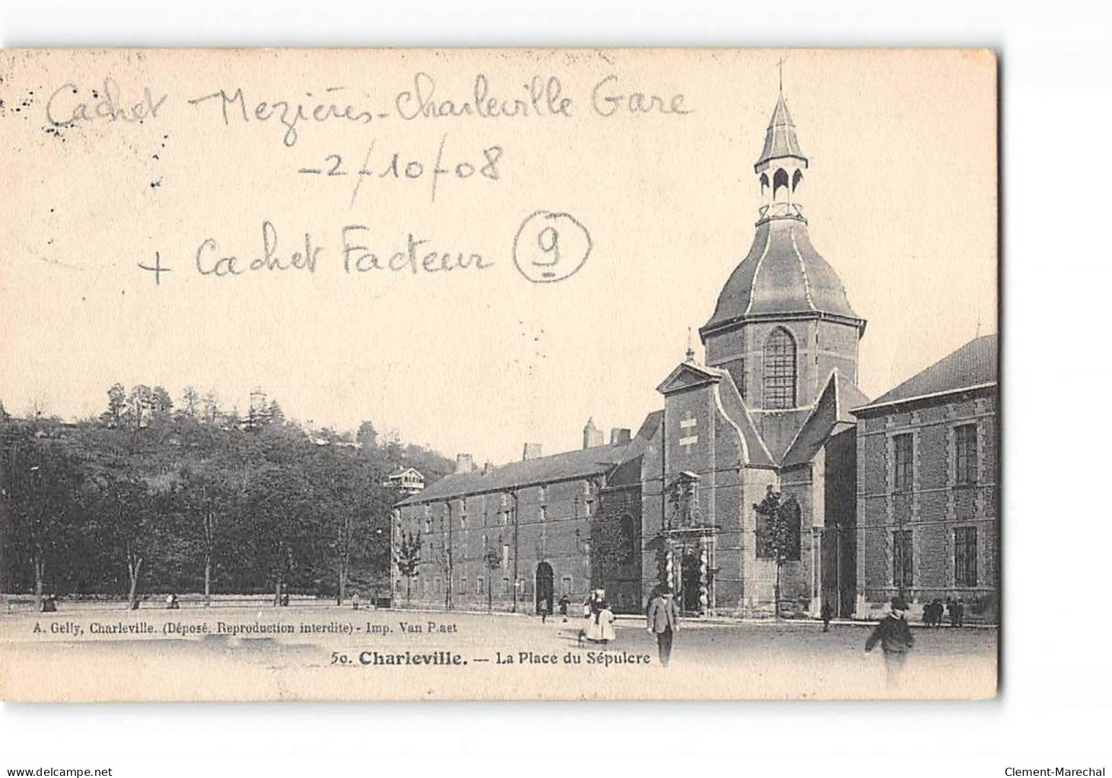 CHARLEVILLE - La Place Du Sépulcre - Très Bon état - Charleville