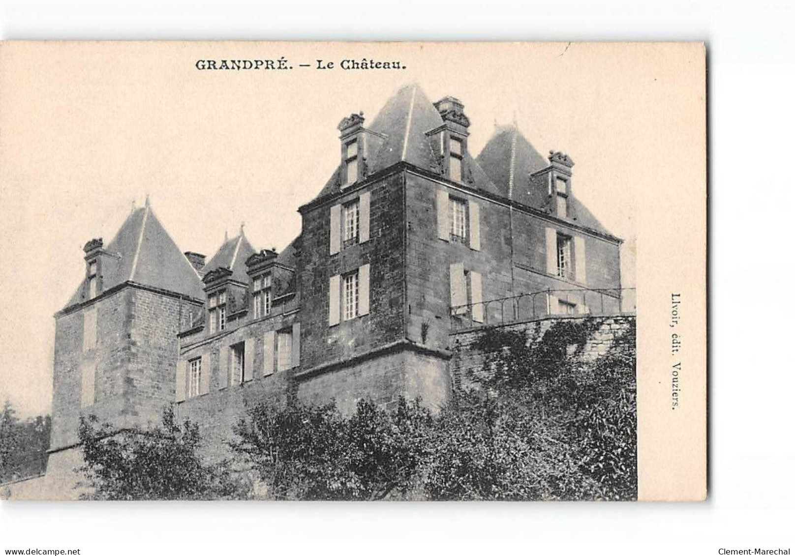 GRANDPRE - Le Château - Très Bon état - Andere & Zonder Classificatie