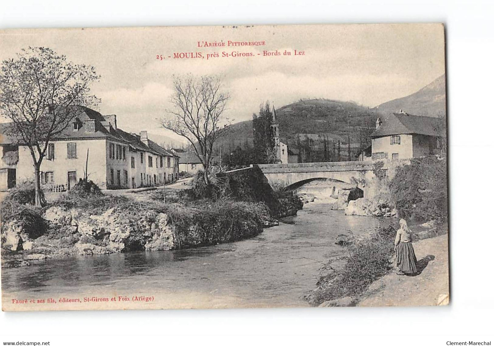 L'Ariège Pittoresque - MOULIS Près Saint Girons - Bords Du Lez - Très Bon état - Other & Unclassified