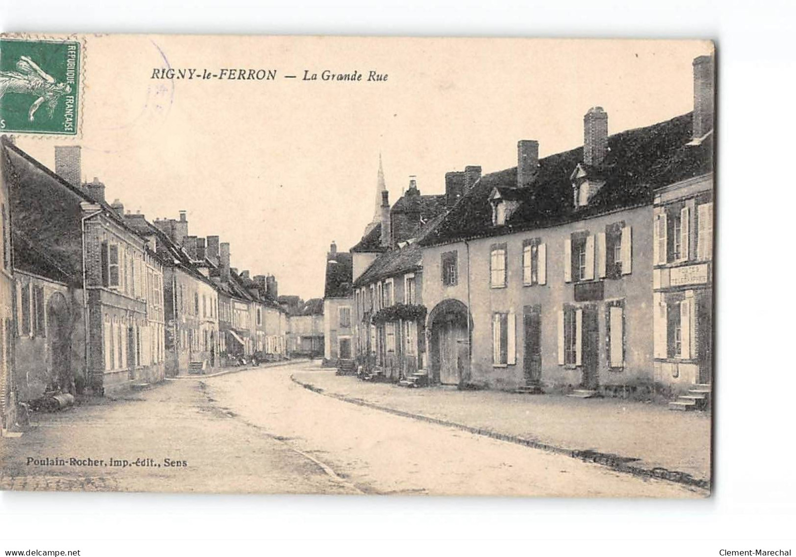 RIGNY LE FERRON - La Grande Rue - Très Bon état - Andere & Zonder Classificatie