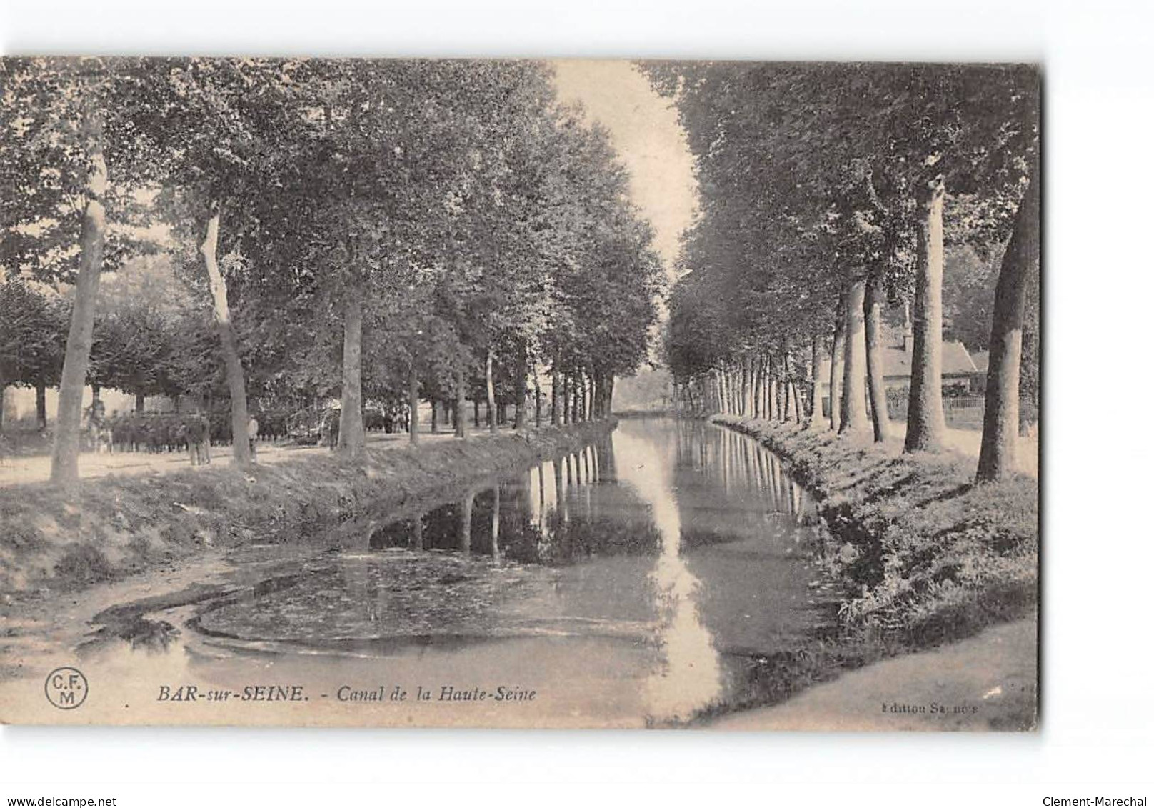 BAR SUR SEINE - Canal De La Haute Seine - Très Bon état - Bar-sur-Seine