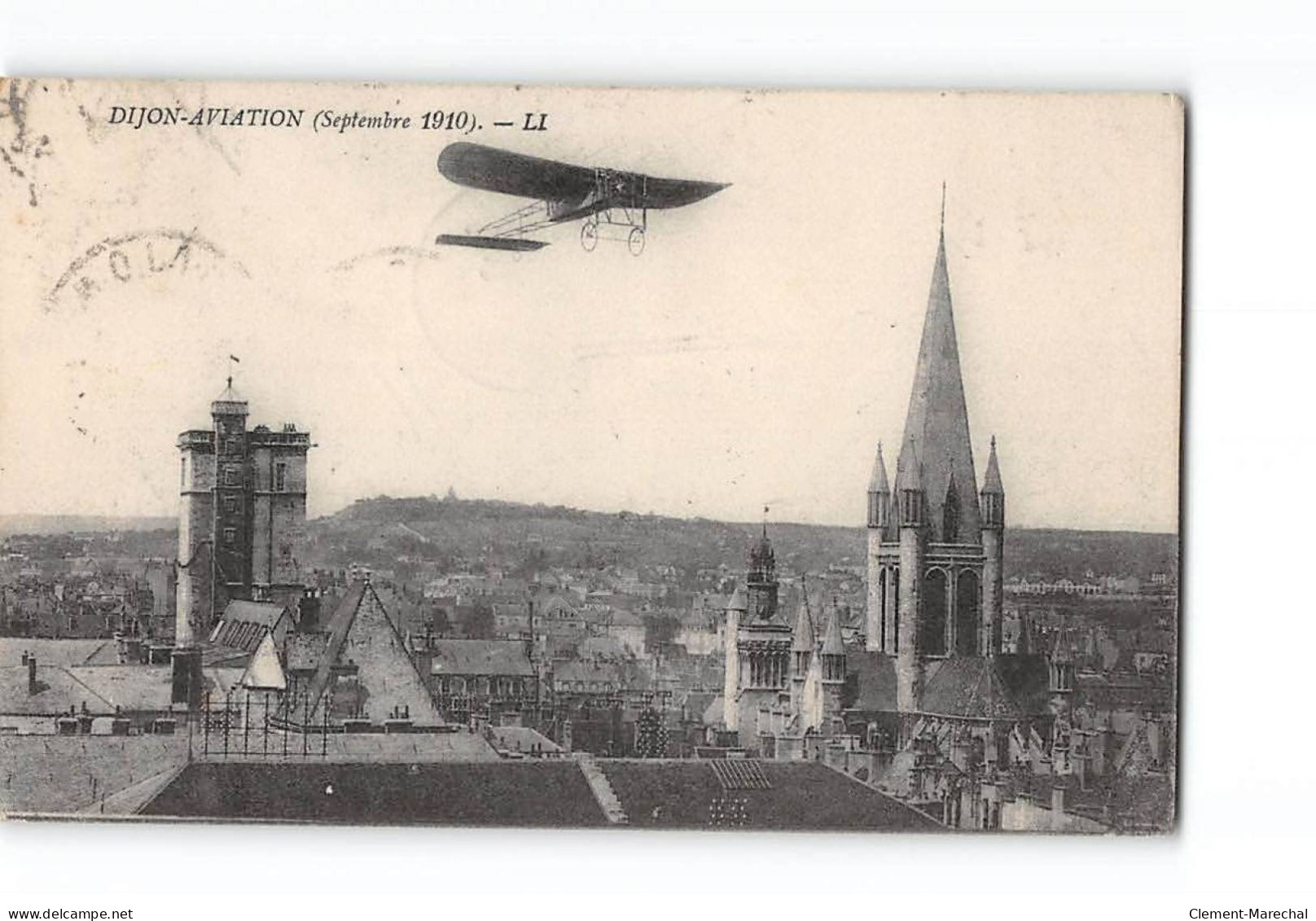 DIJON - Aviation Septembre 1910 - état - Dijon