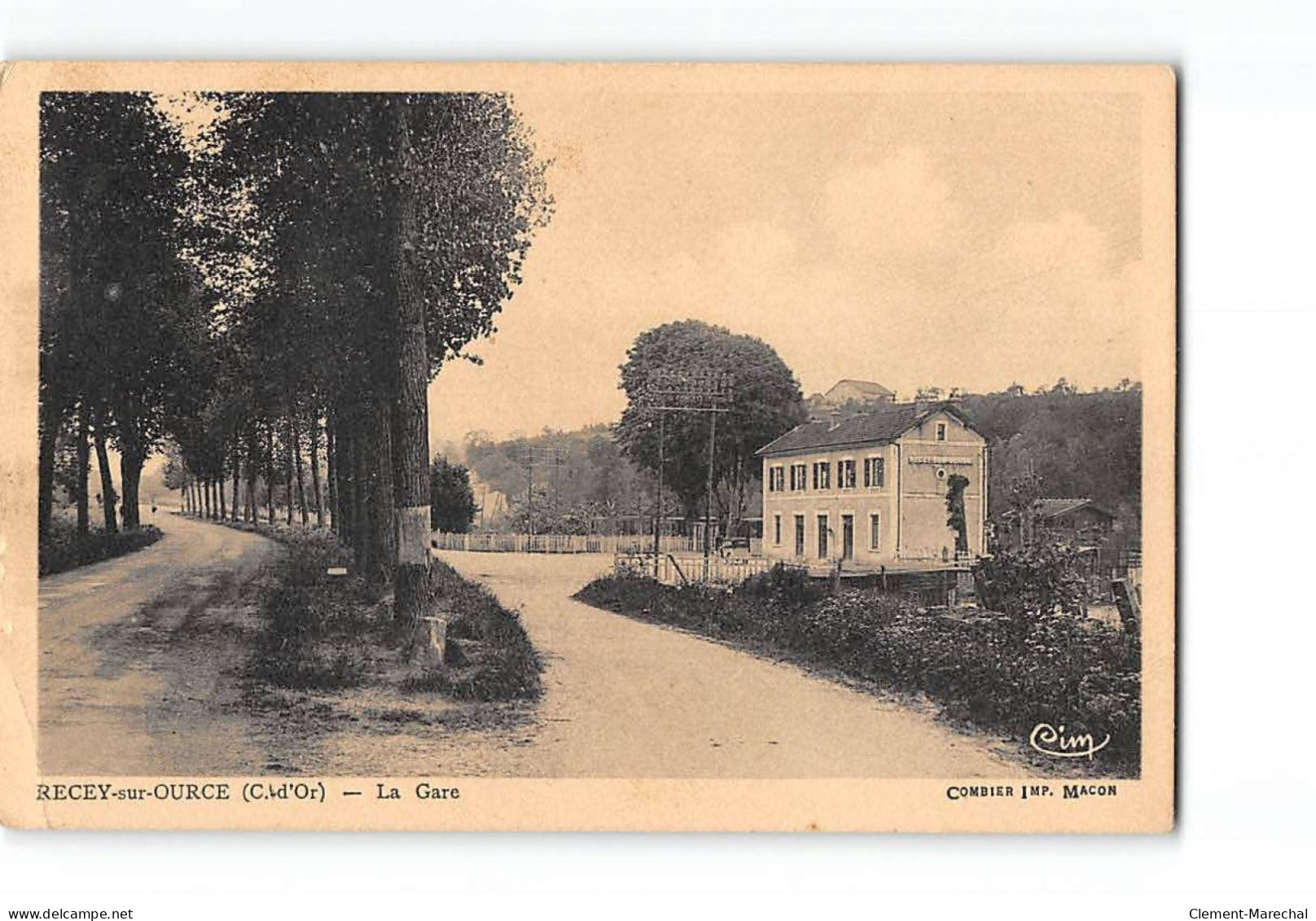 RECEY SUR OURCE - La Gare - état - Autres & Non Classés