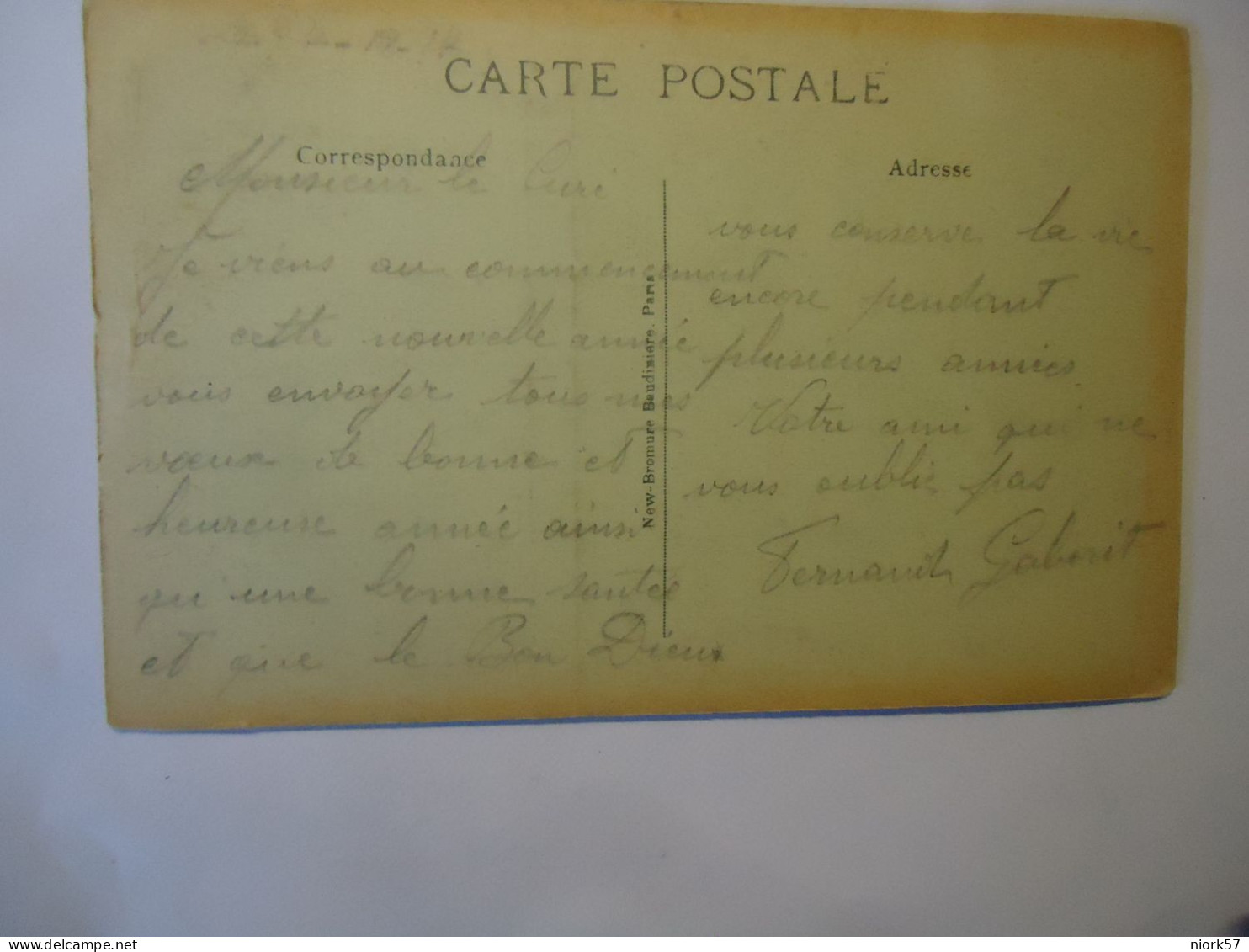 FRANCE   POSTCARDS GREETING CHRISTMAS 1918 - Other & Unclassified