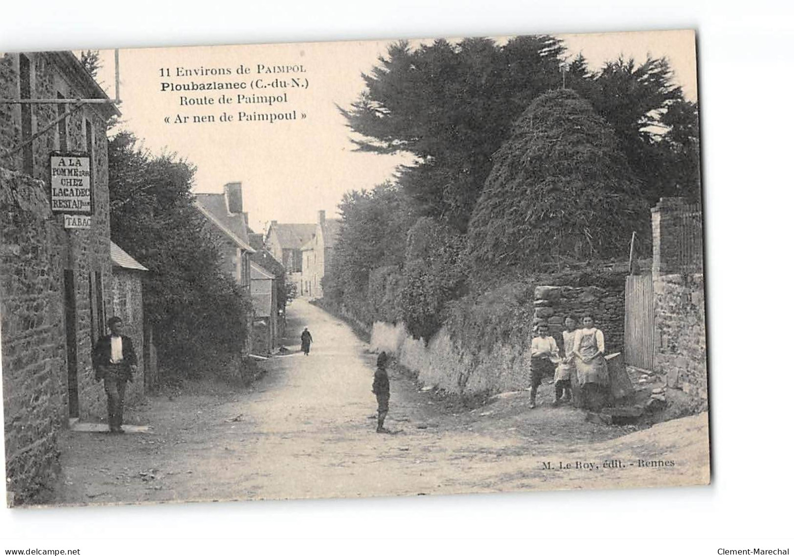 PLOUBAZLANEC - Route De Paimpol - Très Bon état - Ploubazlanec