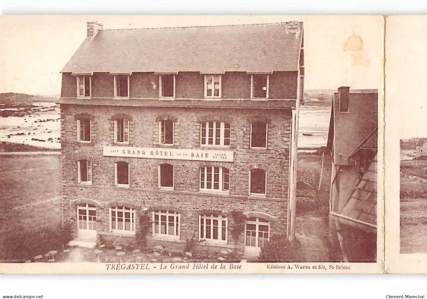 TREGASTEL - Le Grand Hôtel De La Baie - Très Bon état - Trégastel