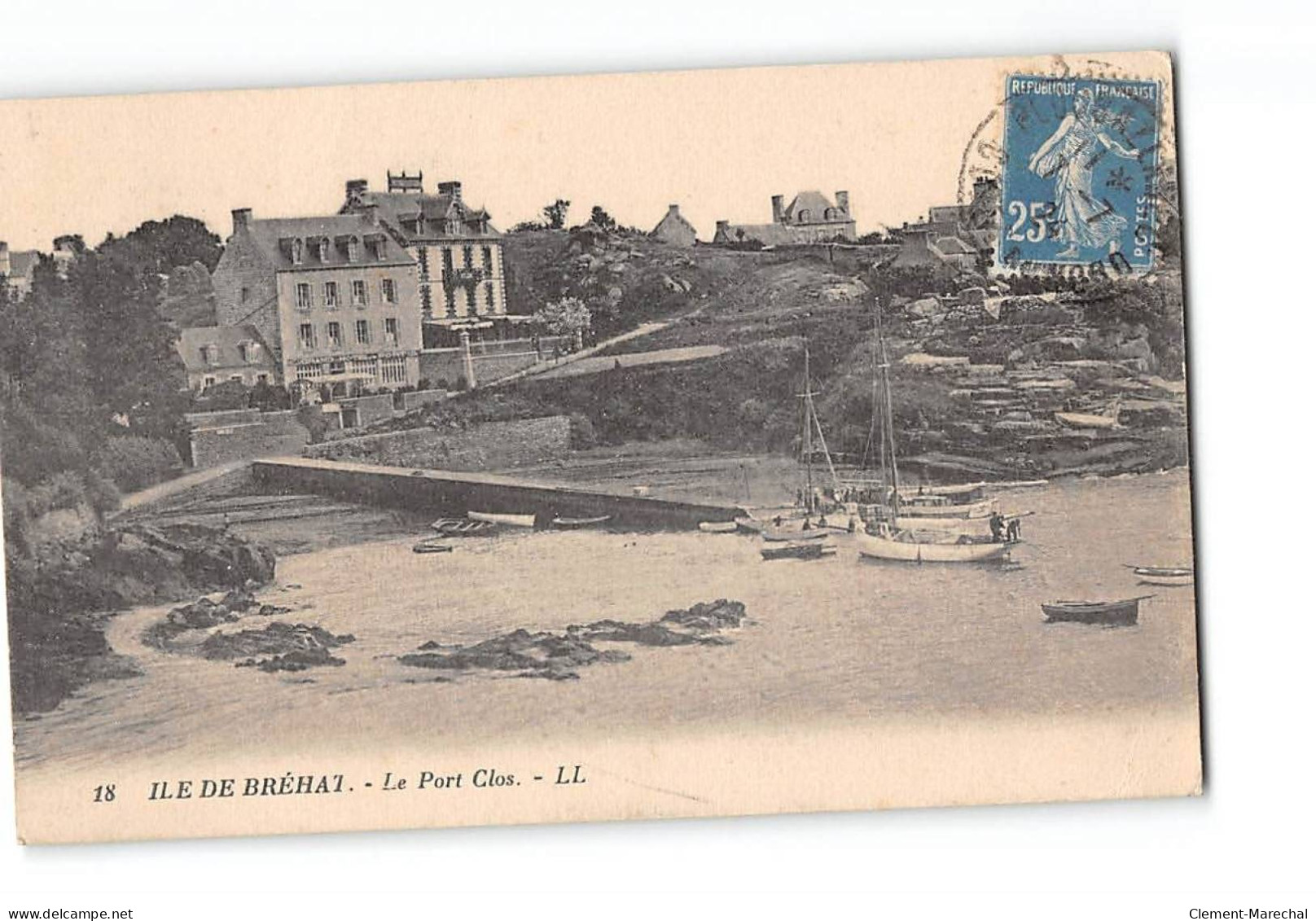 ILE DE BREHAT - Le Port Clos - Très Bon état - Ile De Bréhat