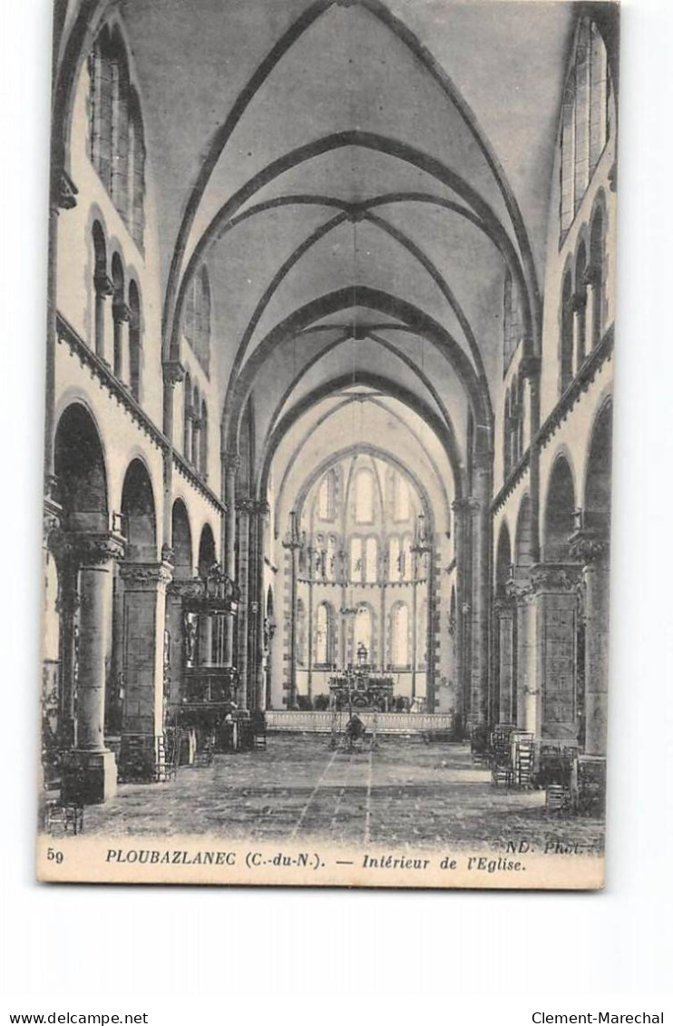 PLOUBAZLANEC - Intérieur De L'Eglise - Très Bon état - Ploubazlanec