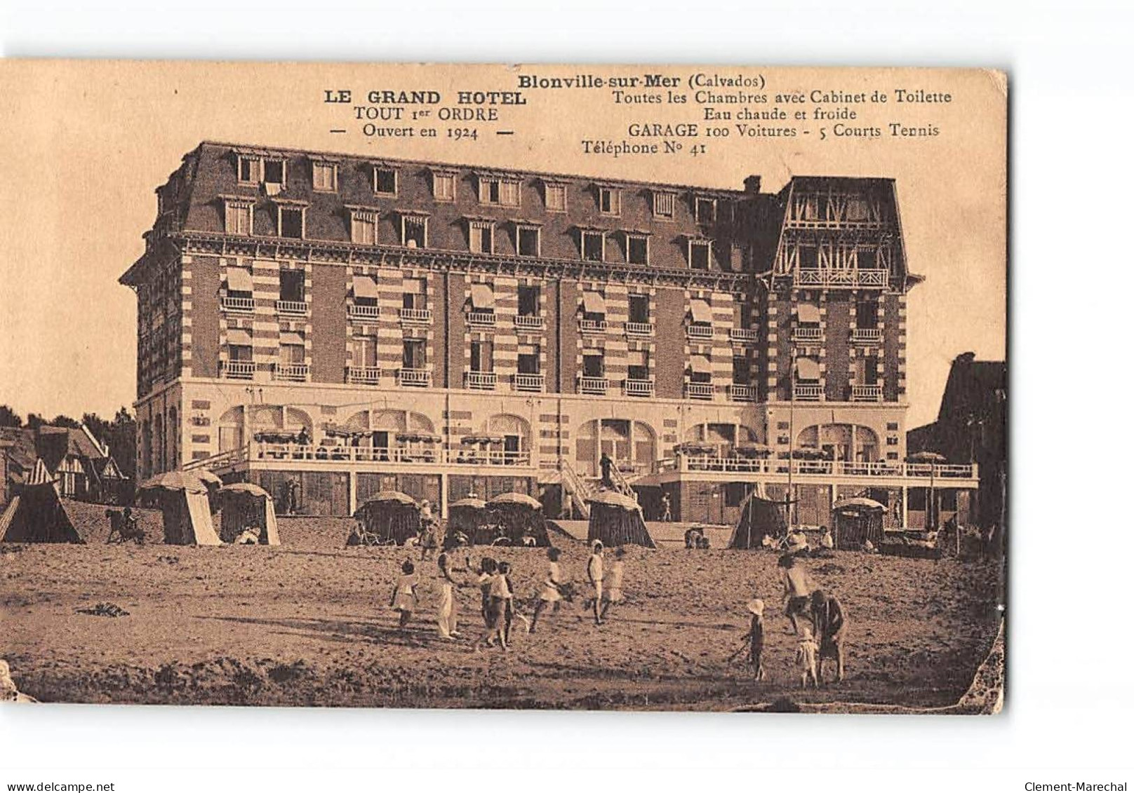 BLONVILLE SUR MER - Le Grand Hôtel - Très Bon état - Other & Unclassified