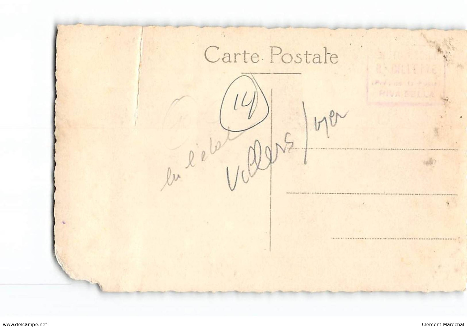VILLERS SUR MER - Carte Photo - Photo De Classe 1935 - état - Villers Sur Mer
