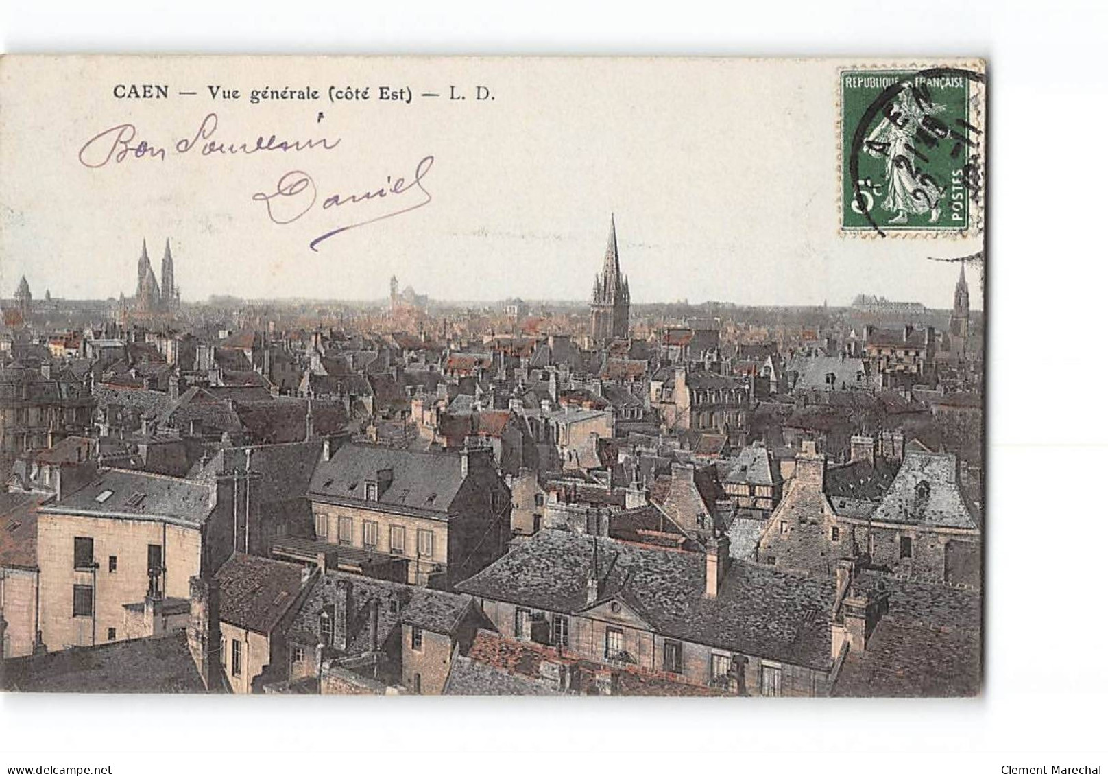 CAEN - Vue Générale - Très Bon état - Caen