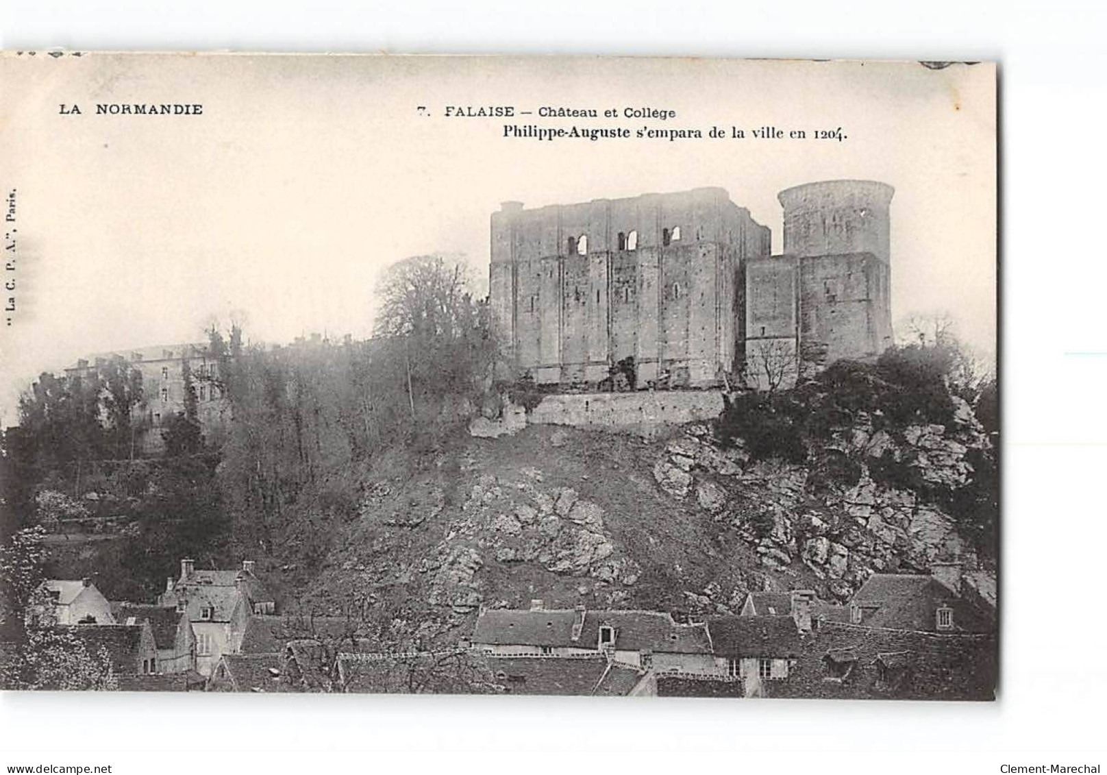 FALAISE - Château Et Collège - Très Bon état - Falaise