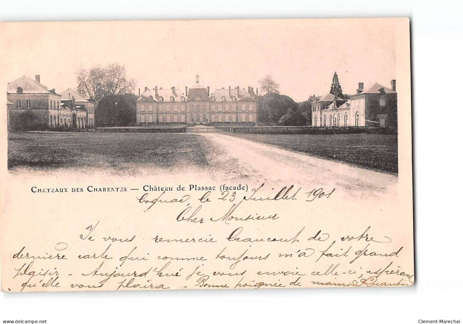 Châteaux Des Charentes - Château De PLASSAC - Très Bon état - Sonstige & Ohne Zuordnung