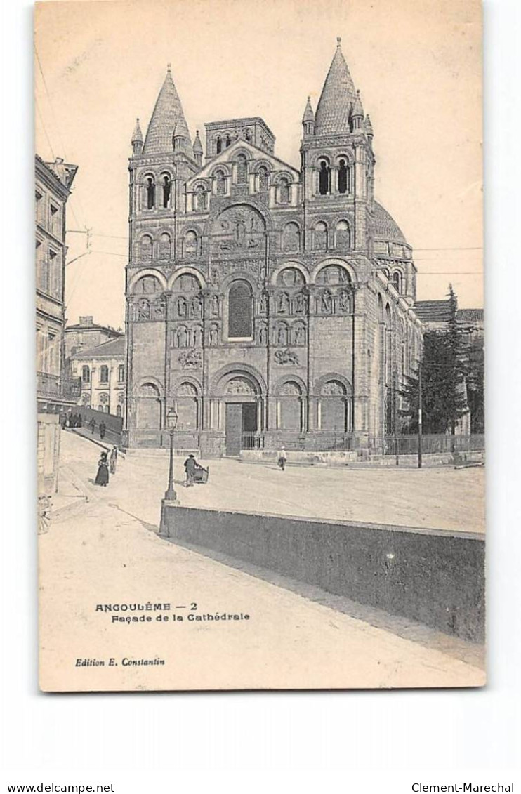 ANGOULEME - Façade De La Cathédrale - Très Bon état - Angouleme