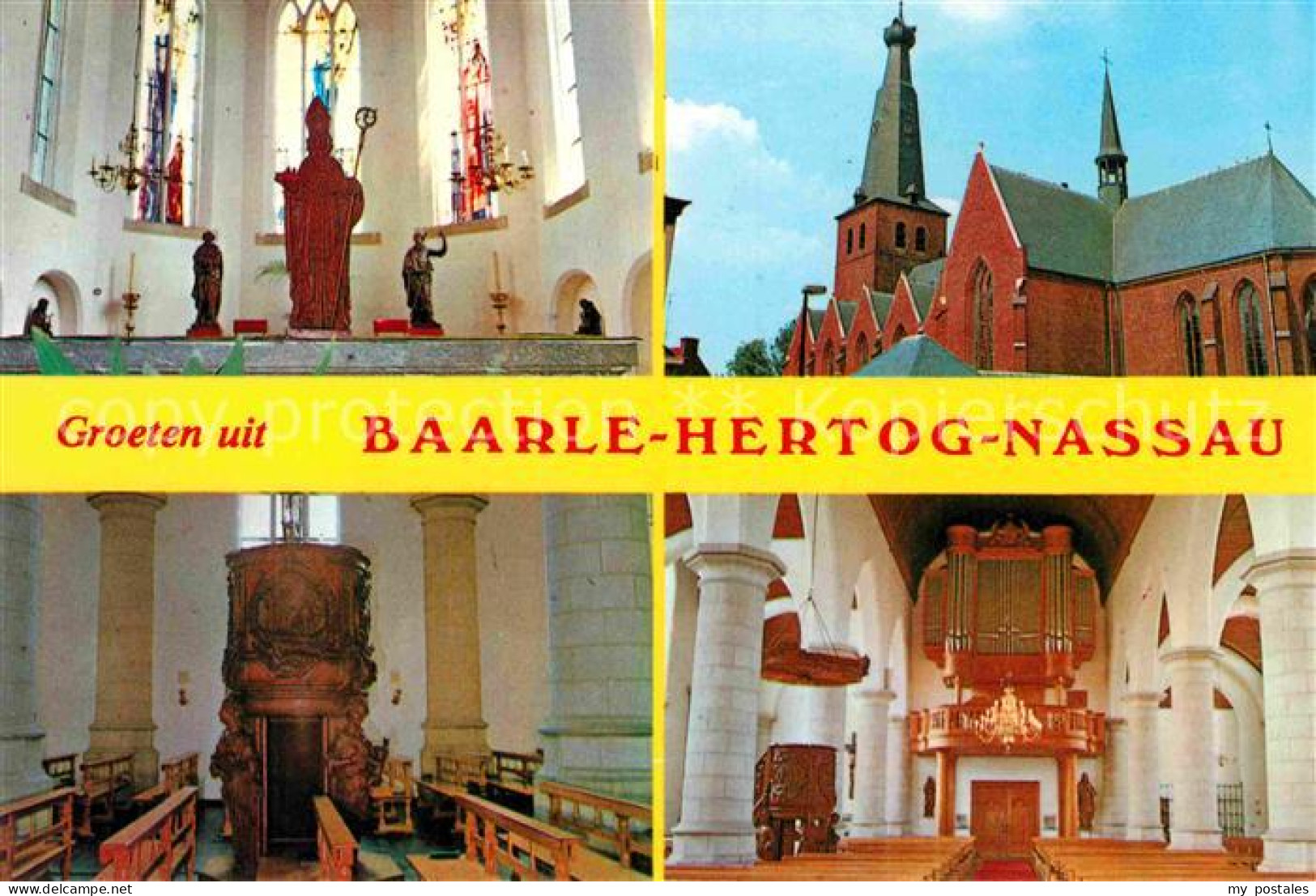 72738790 Baarle-Hertog Nassau Kirche Innen Baarle-Hertog - Merksplas