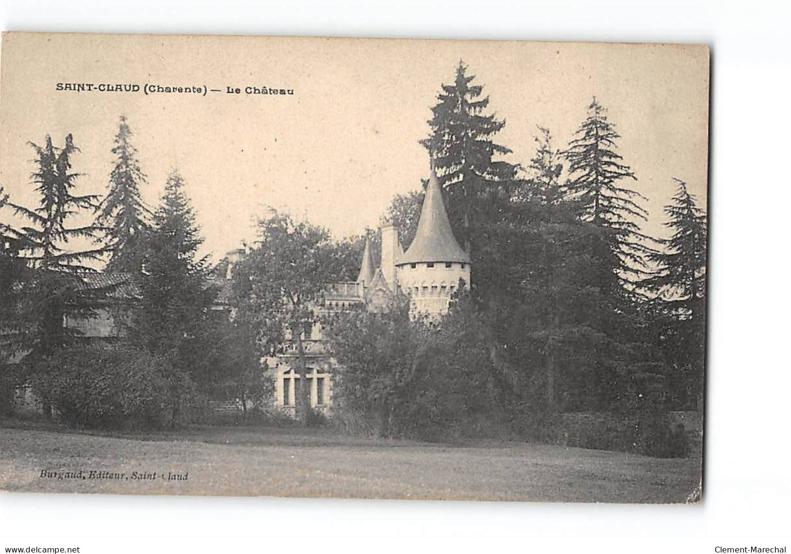 SAINT CLAUD - Le Château - Très Bon état - Sonstige & Ohne Zuordnung