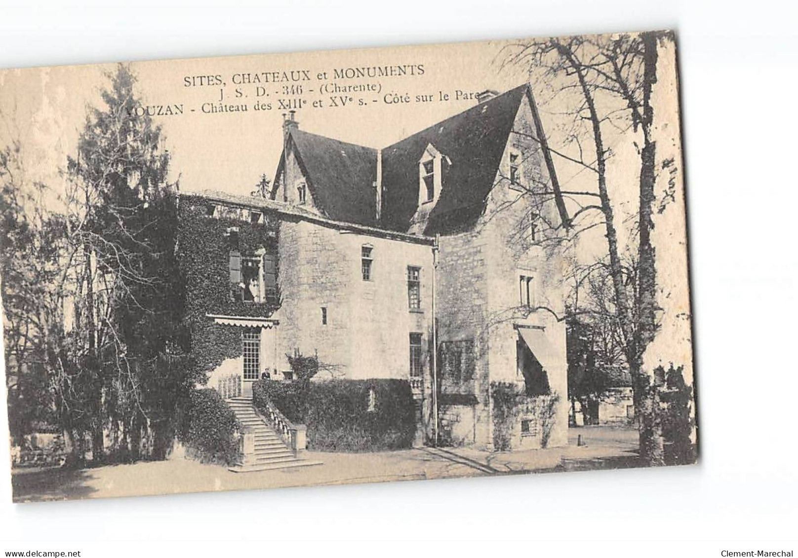 VOUZAN - Château - Côté Sur Le Parc - Très Bon état - Other & Unclassified