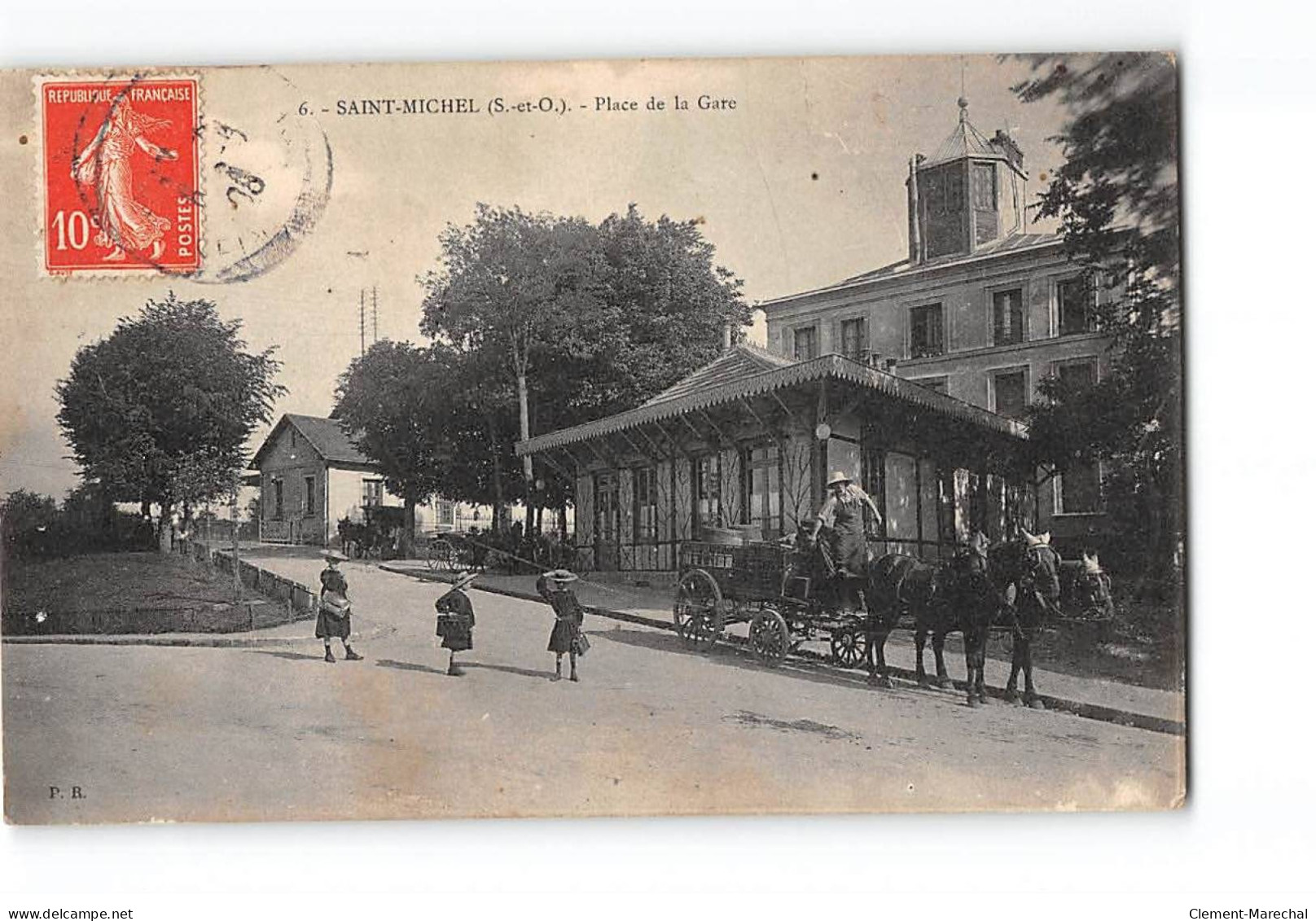 SAINT MICHEL - Place De La Gare - Très Bon état - Altri & Non Classificati