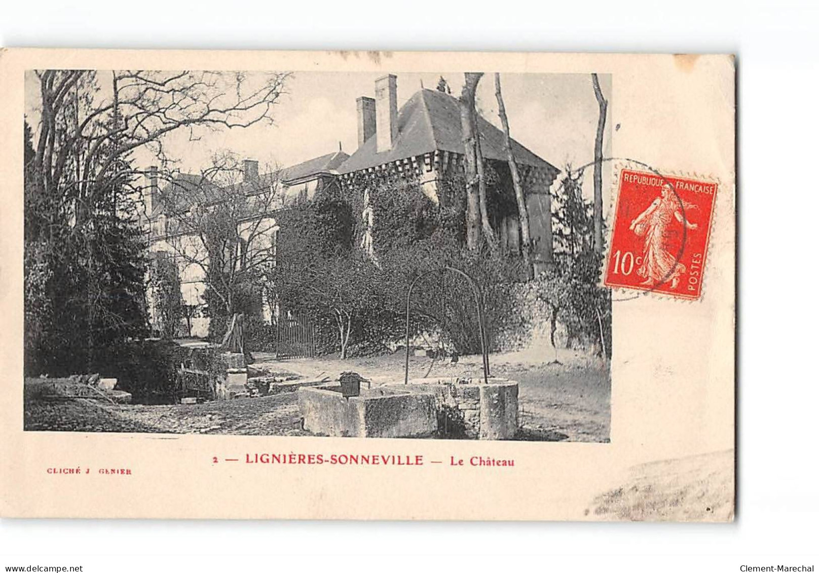 LIGNIERES SONNEVILLE - Le Château - Très Bon état - Other & Unclassified