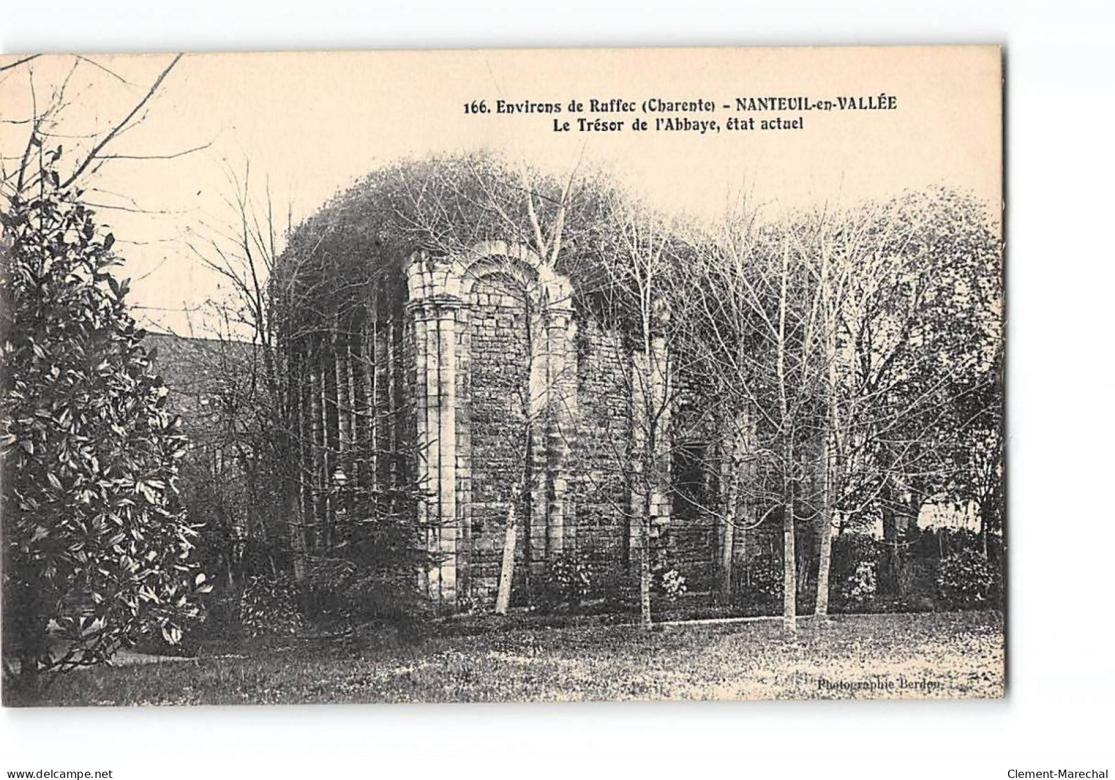 NANTEUIL EN VALLEE - Le Trésor De L'Abbaye - Très Bon état - Otros & Sin Clasificación