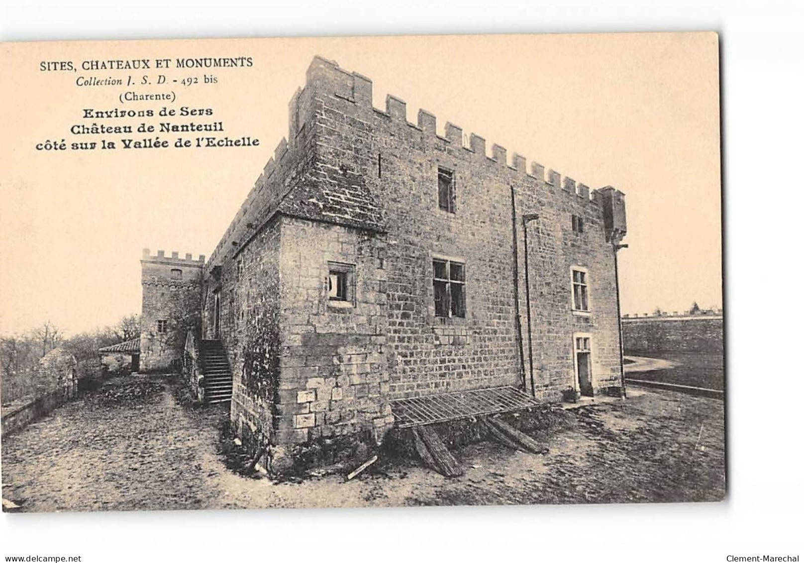 Environs De SERS - Château De NANTEUIL - Très Bon état - Confolens