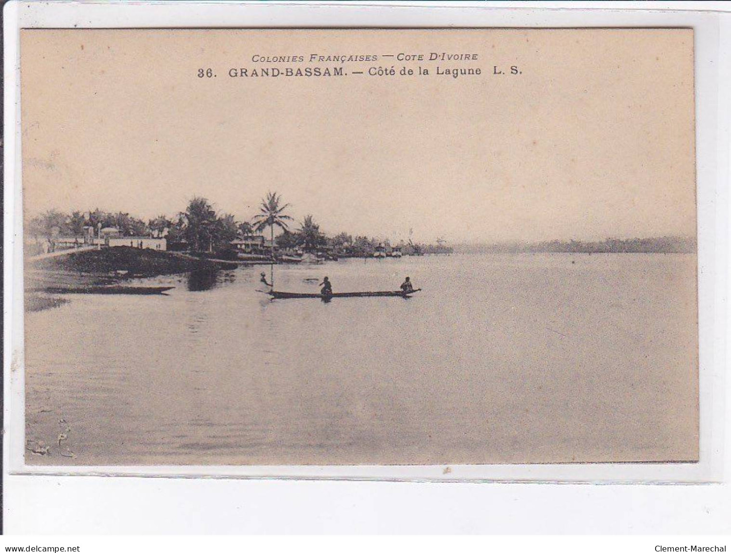 CÔTE D'IVOIRE: GRAND-BASSAM: Côté De La Lagune - Très Bon état - Côte-d'Ivoire