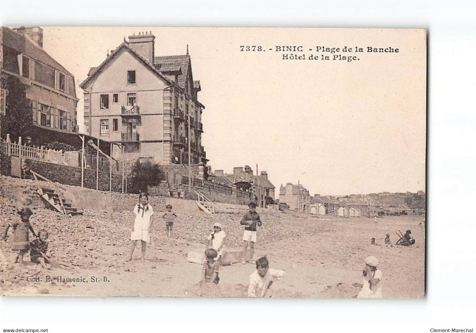 BINIC - Plage De La Banche - Hôtel De La Plage - Très Bon état - Binic