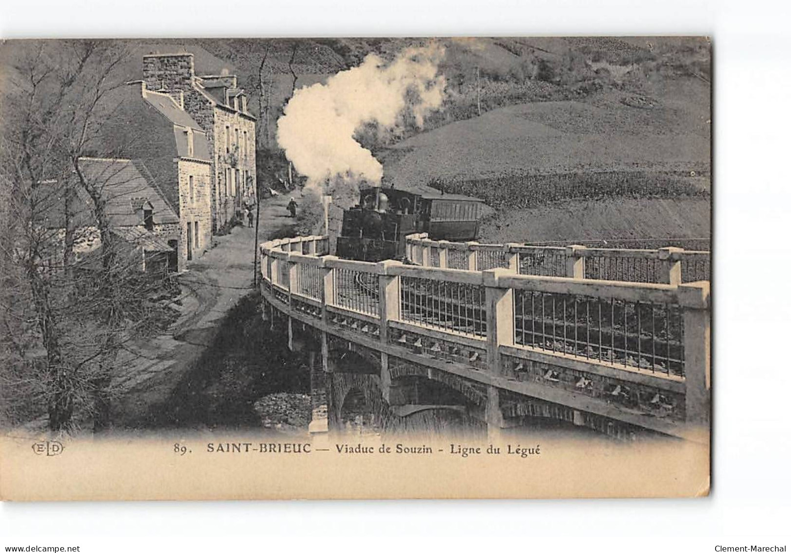 SAINT BRIEUC - Viaduc De Souzin - Ligne Du Légué - Très Bon état - Saint-Brieuc