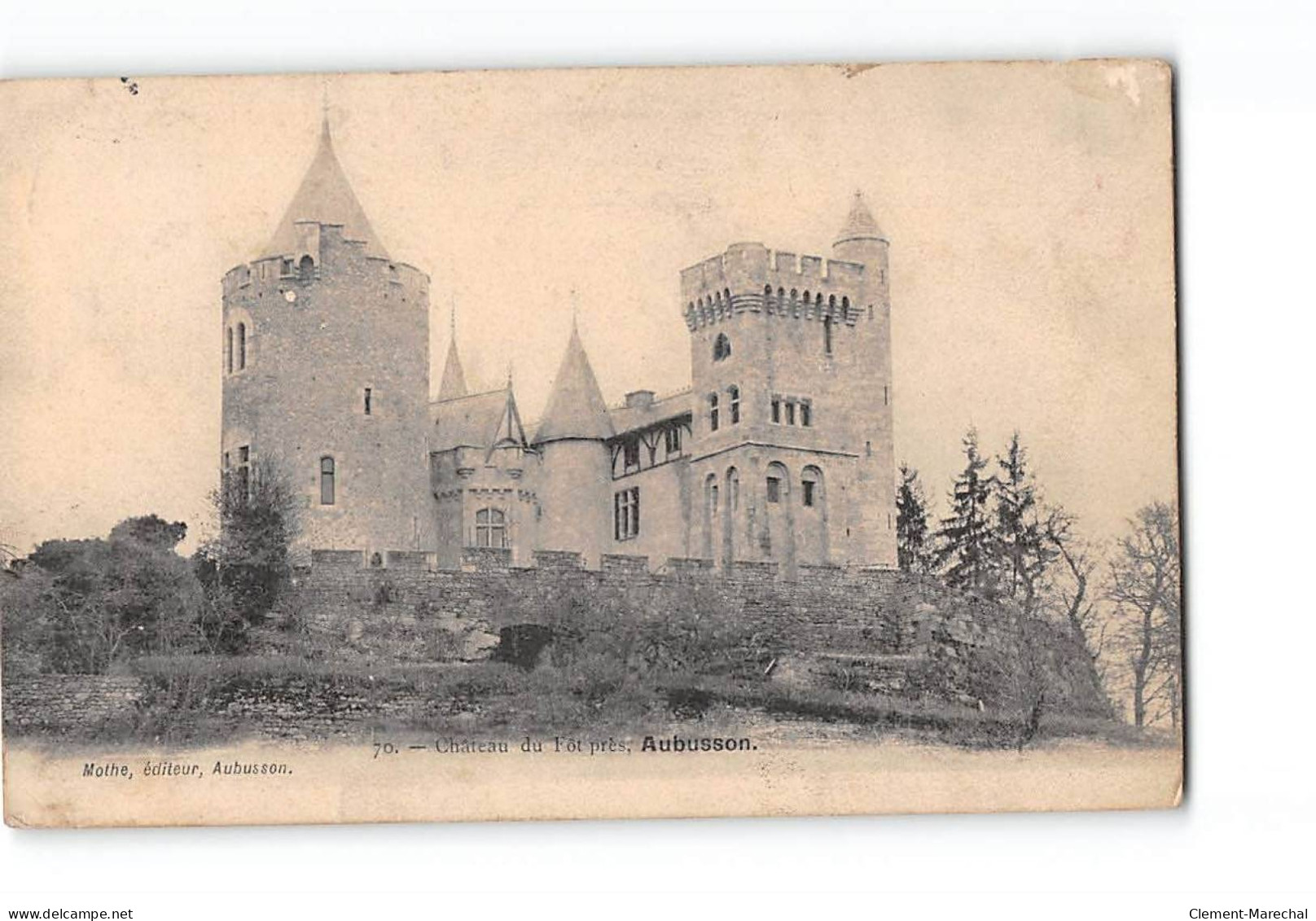 Château Du Fot Près AUBUSSON - Très Bon état - Other & Unclassified