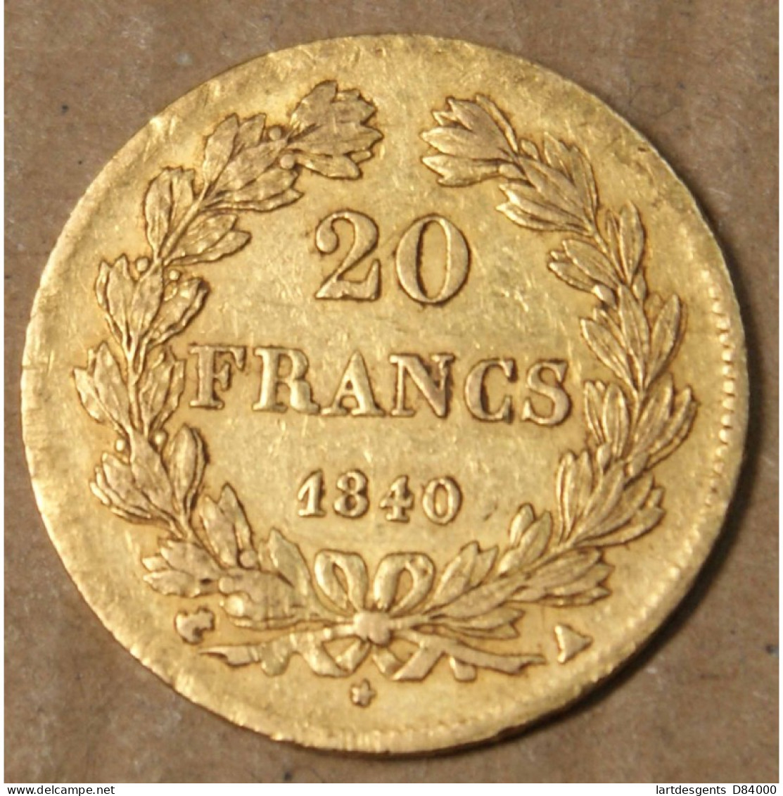 France LOUIS PHILIPPE Ier 20 Francs Or 1840 A , Lartdesgents.fr - 20 Francs (goud)