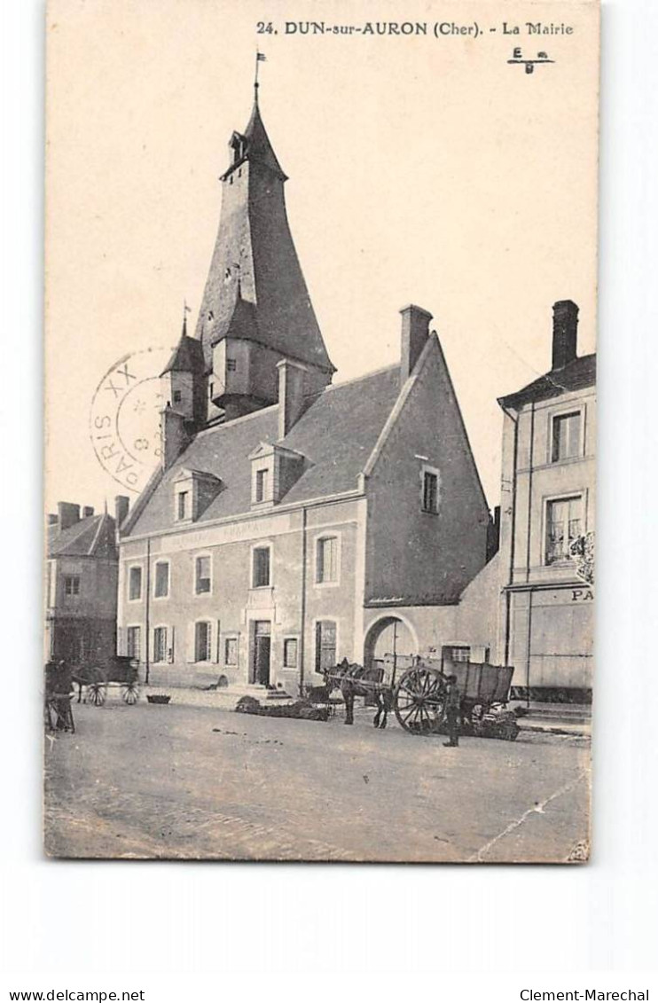 DUN SUR AURON - La Mairie - Très Bon état - Dun-sur-Auron