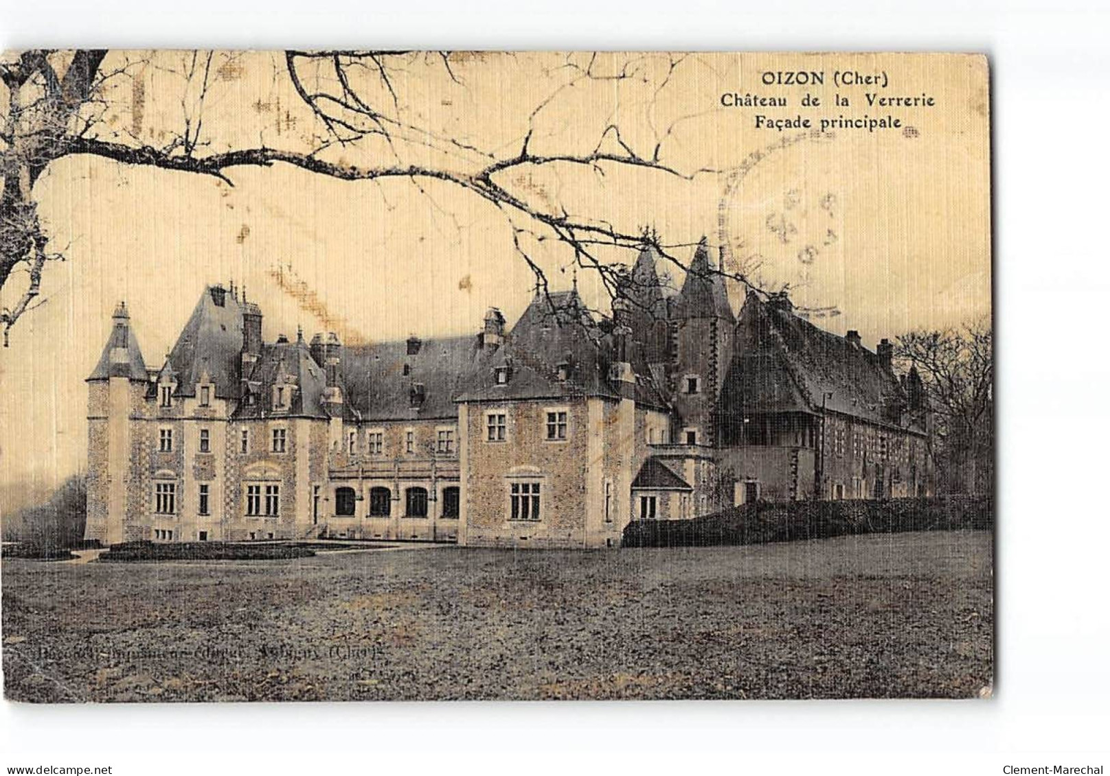 OIZON - Château De La Verrerie - état - Autres & Non Classés