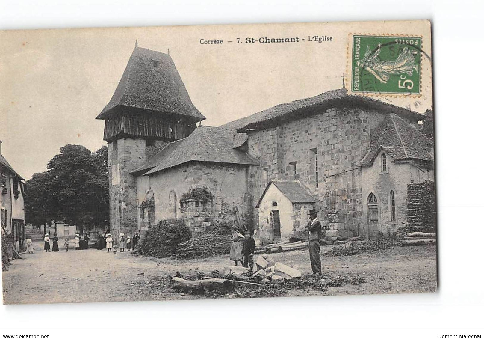 SAINT CHAMANT - L'Eglise - Très Bon état - Other & Unclassified