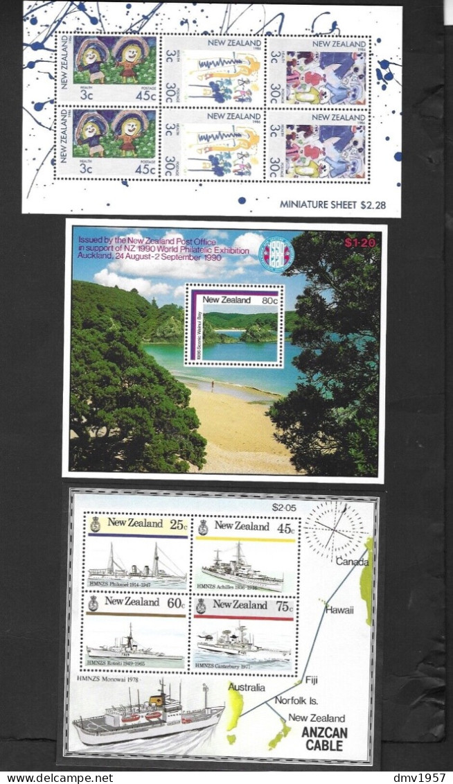 New Zealand 1986 MNH Selection - Unused Stamps
