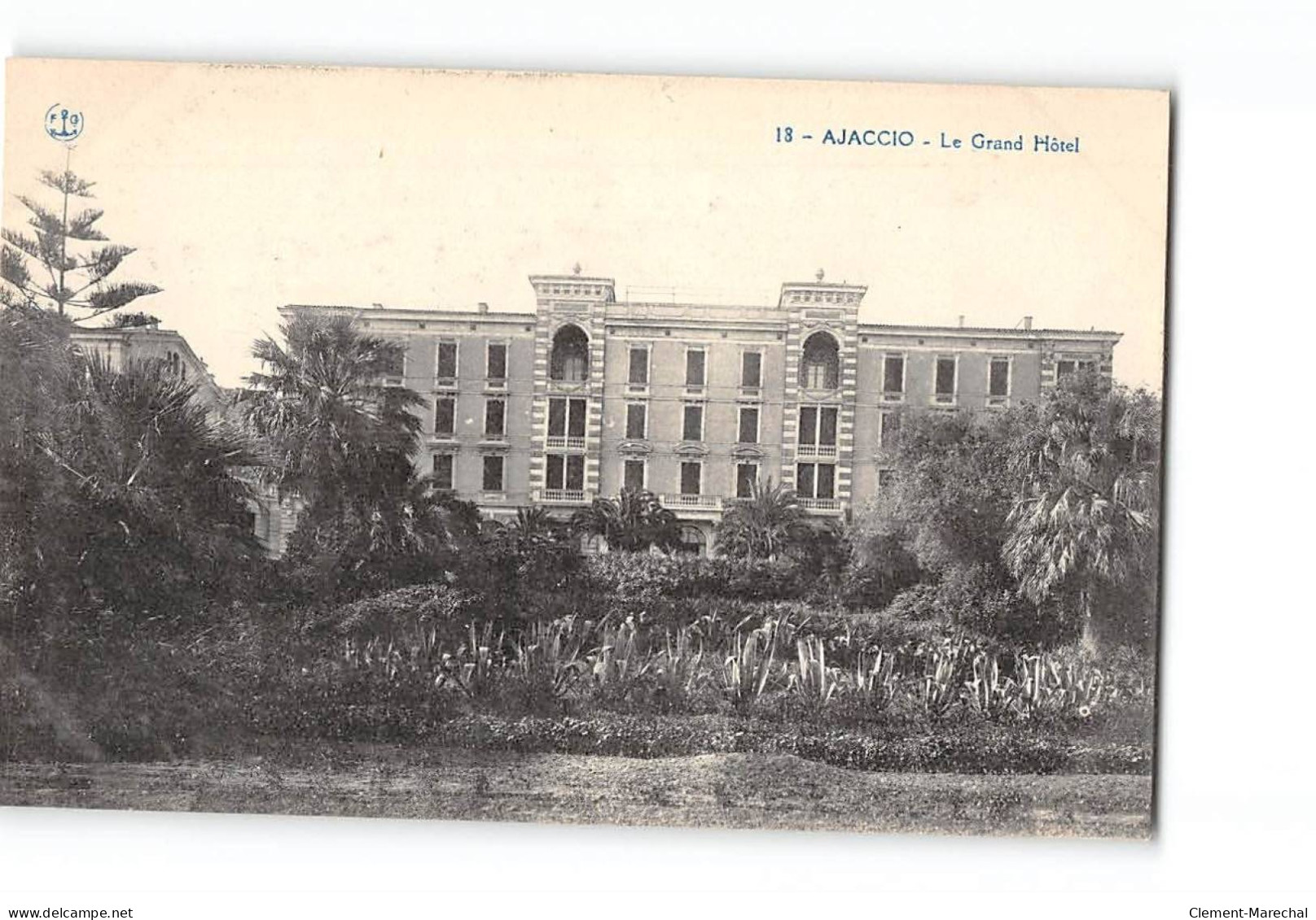 AJACCIO - Le Grand Hôtel - Très Bon état - Ajaccio