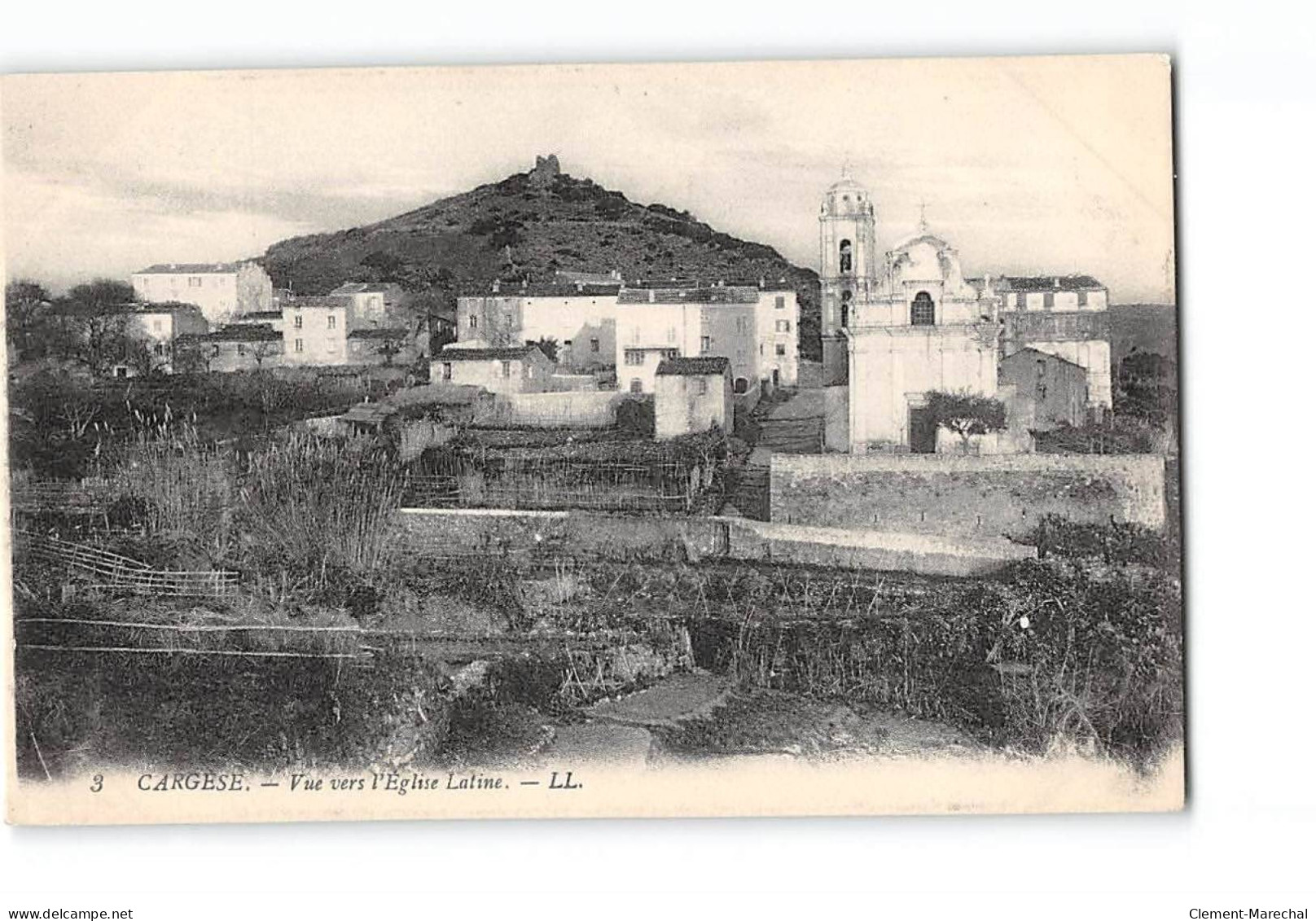 CARGESE - Vue Vers L'Eglise Latine - Très Bon état - Sonstige & Ohne Zuordnung