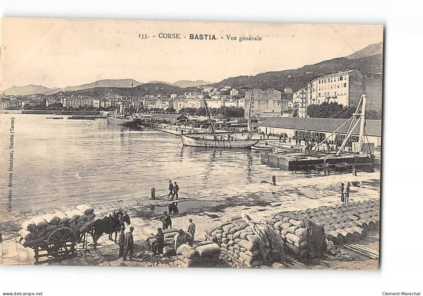 BASTIA - Vue Générale - Très Bon état - Bastia