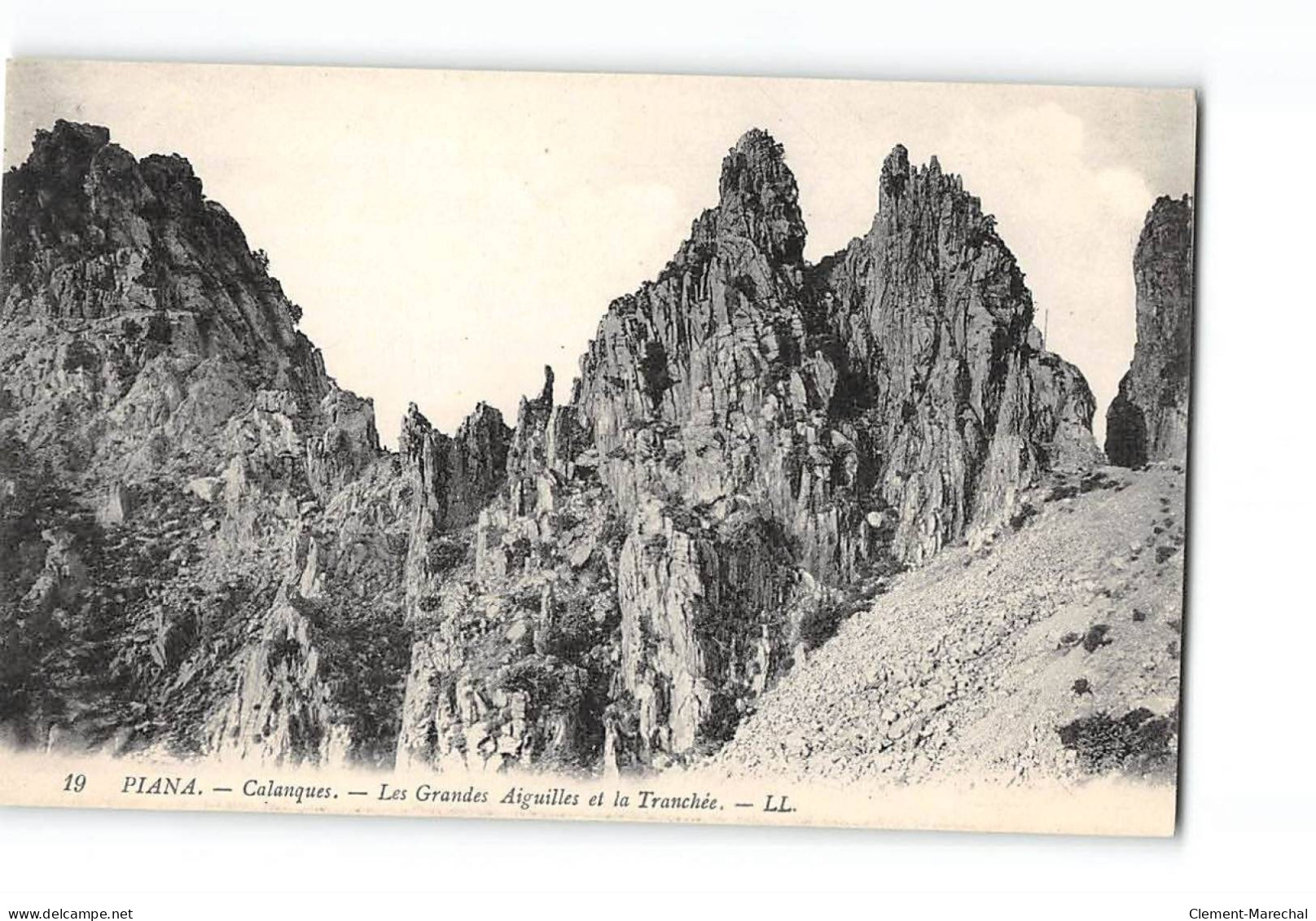 PIANA - Calanques - Les Grandes Aiguilles Et La Tranchée - Très Bon état - Other & Unclassified