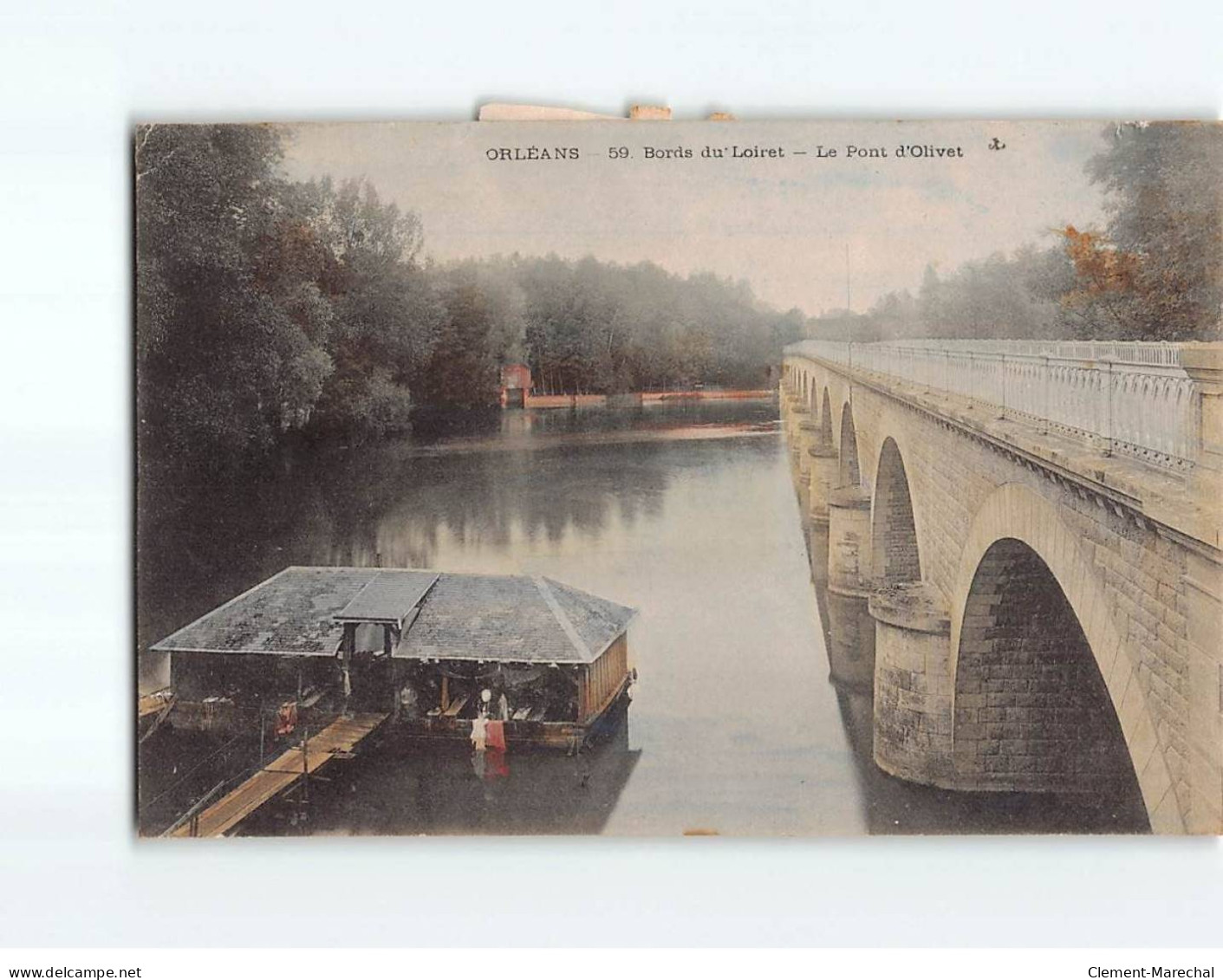 ORLEANS : Bords Du Loiret, Le Pont D'Olivet - état - Orleans