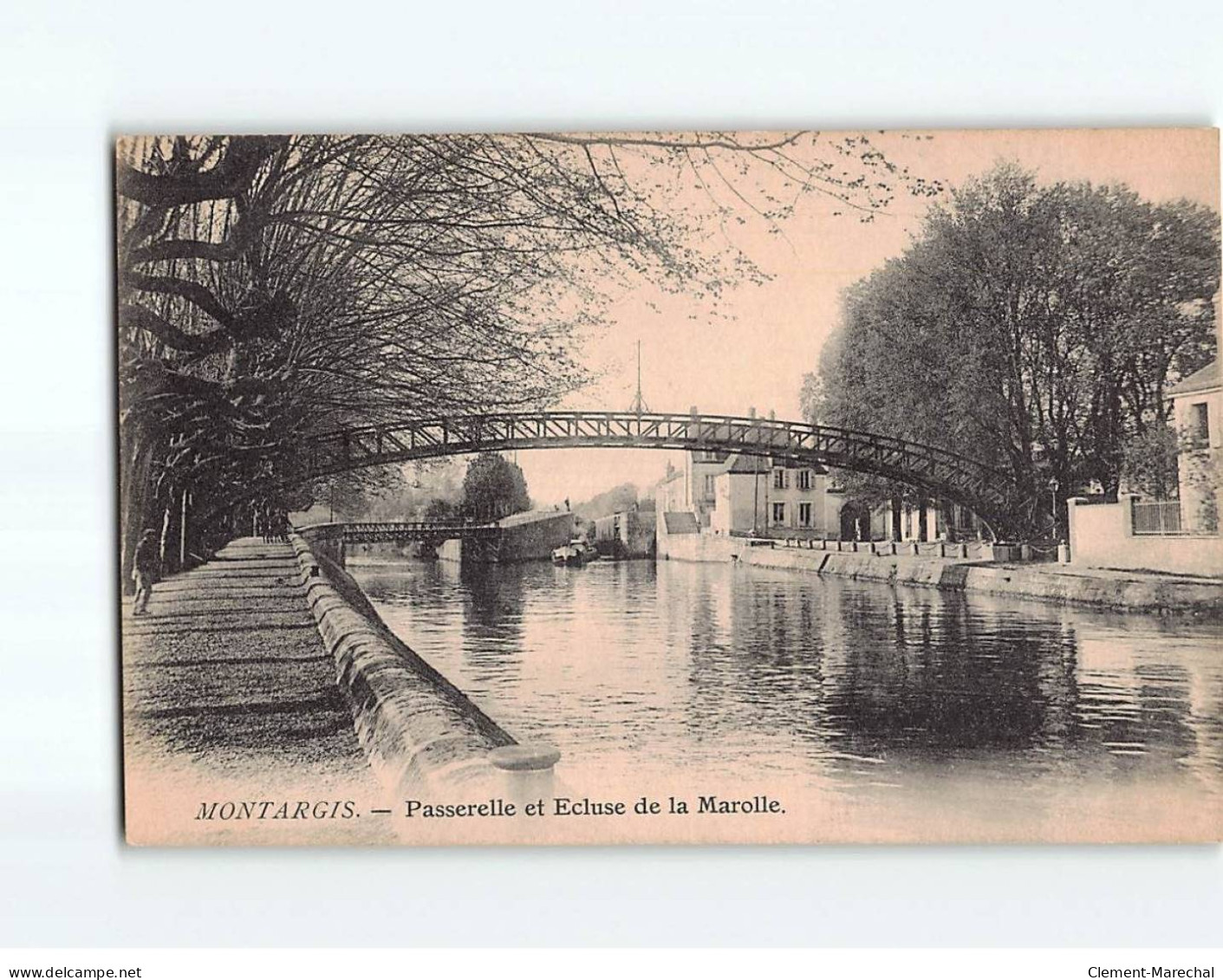 MONTARGIS : Passerelle Et Ecluse De La Marolle - Très Bon état - Montargis